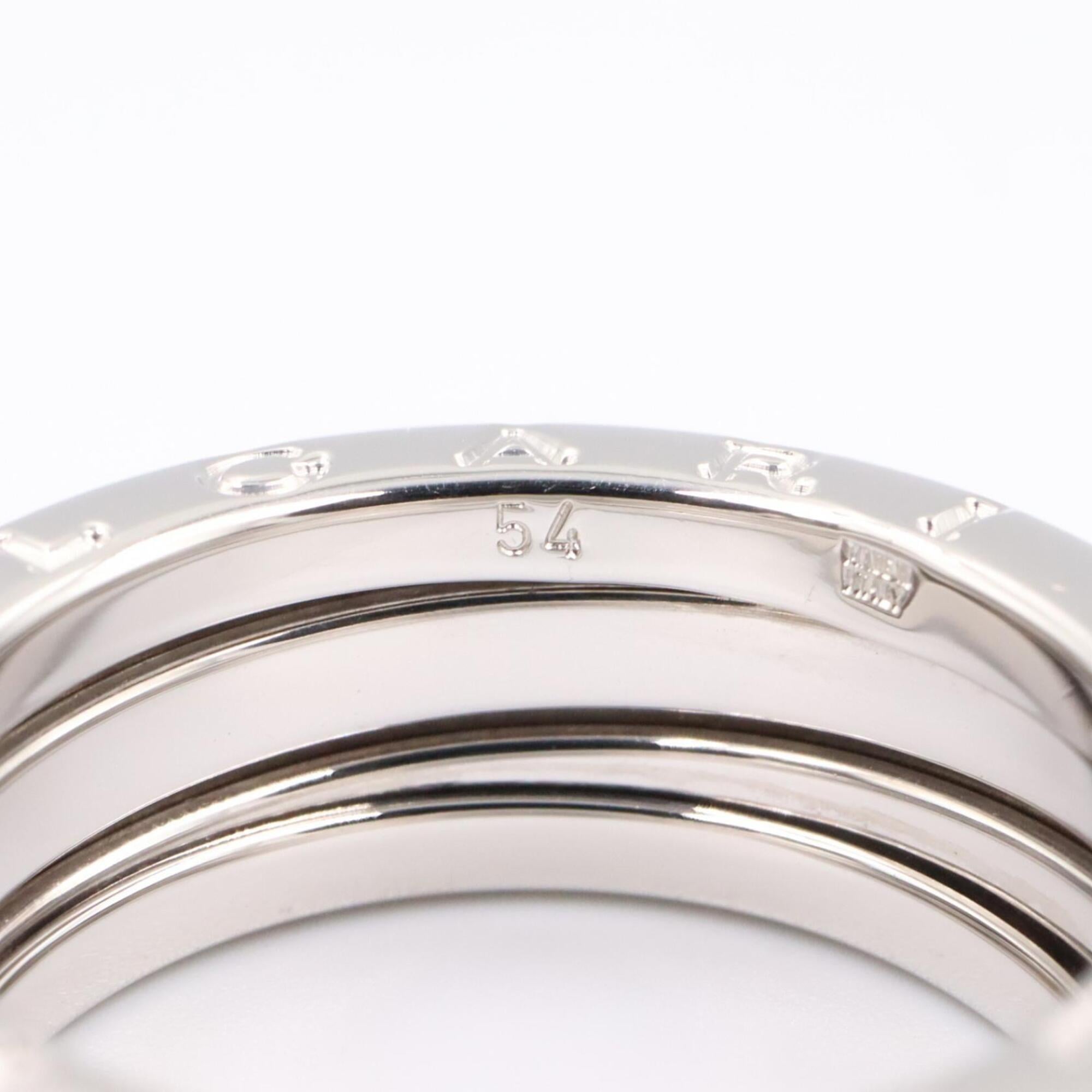 Bvlgari White Gold White Gold (18K) Band Ring (Pre-Owned)