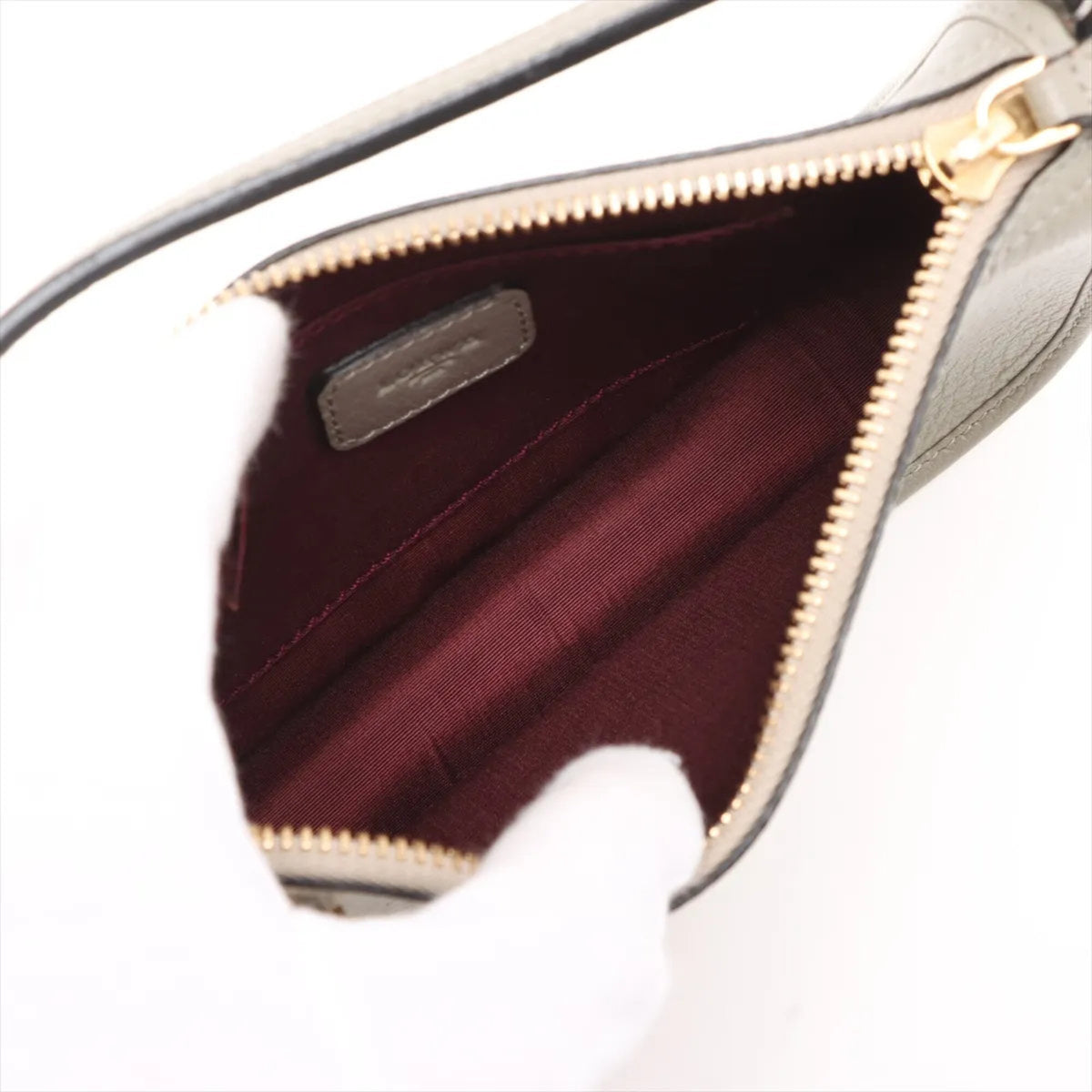 Loewe Gray Leather Handbag (Pre-Owned)