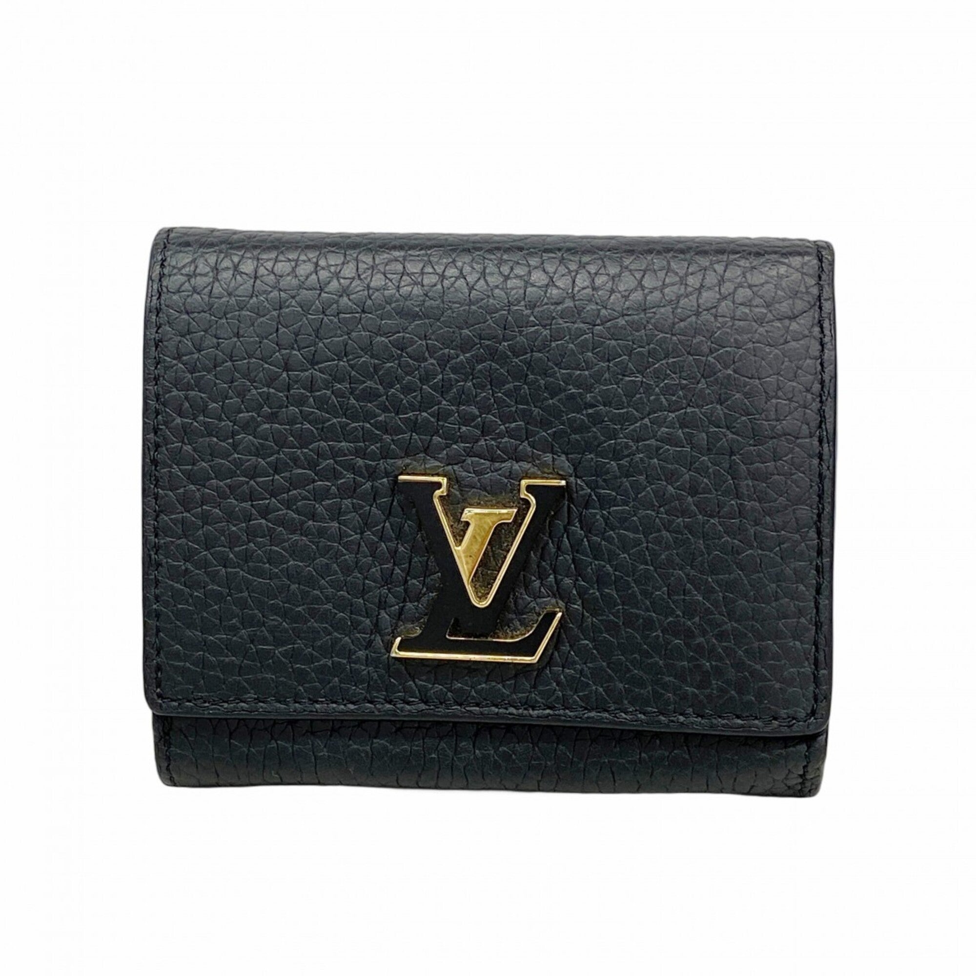 Louis Vuitton Noir Wallet (Bi-Fold) (Pre-Owned)