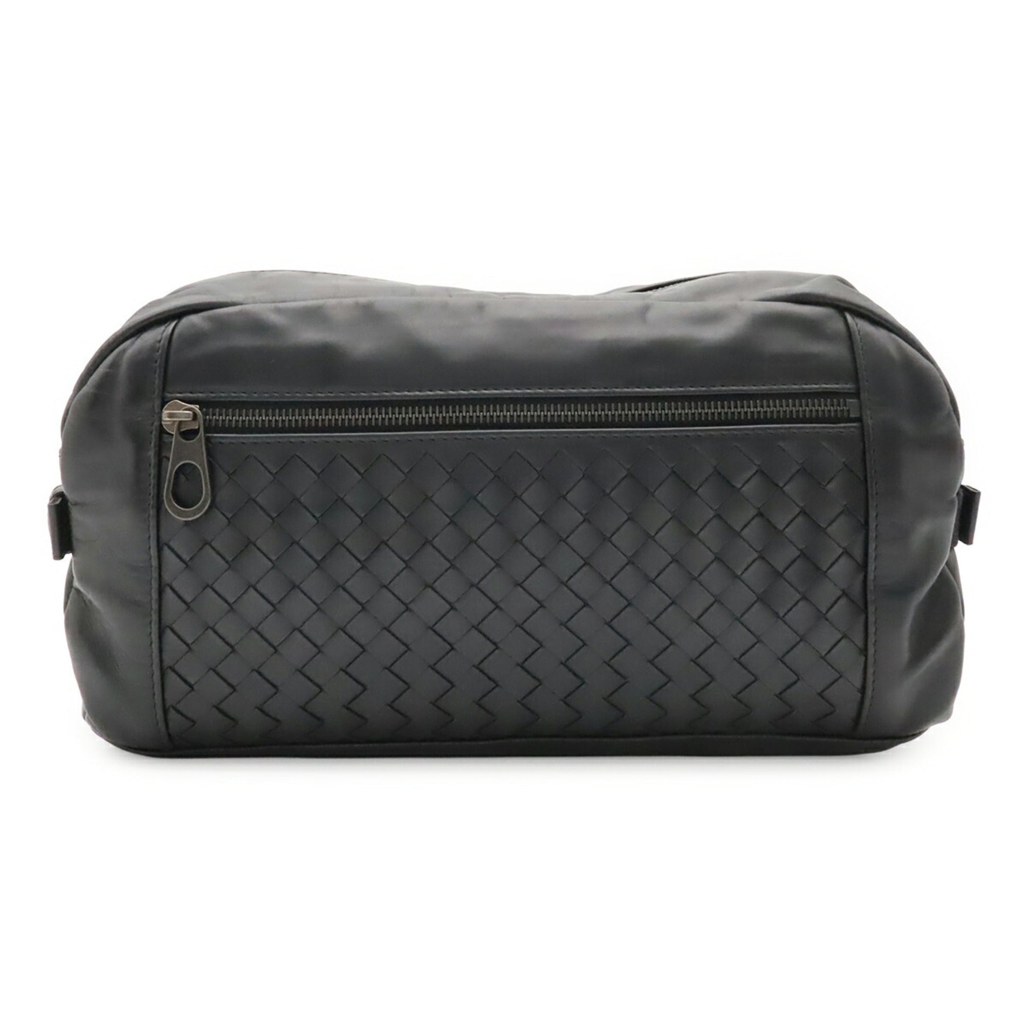 Bottega Veneta Black Leather Sling Bag (Pre-Owned)