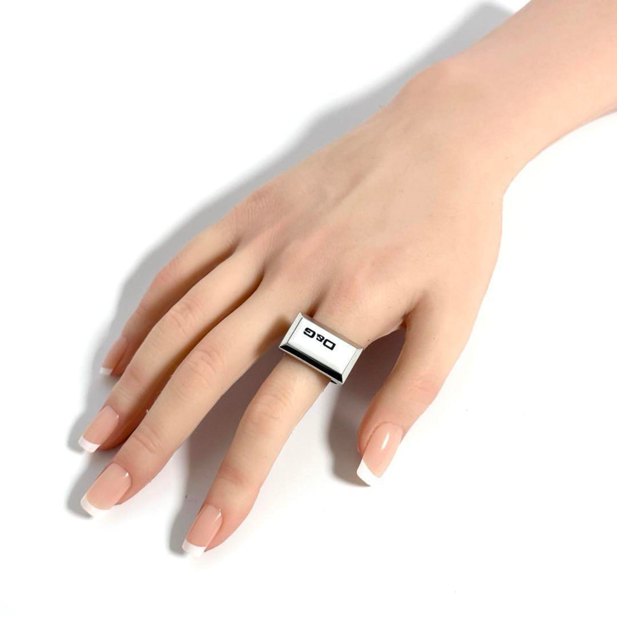 Dolce & Gabbana Metal Band Ring (Pre-Owned)
