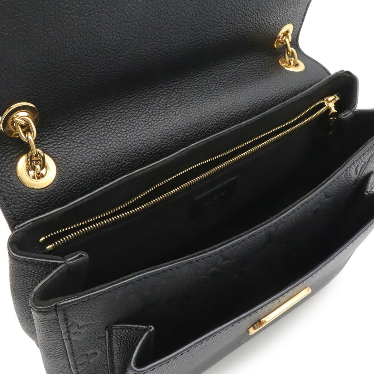 Louis Vuitton Black Noir Monogram Empreinte Shoulder Bag (Pre-Owned)