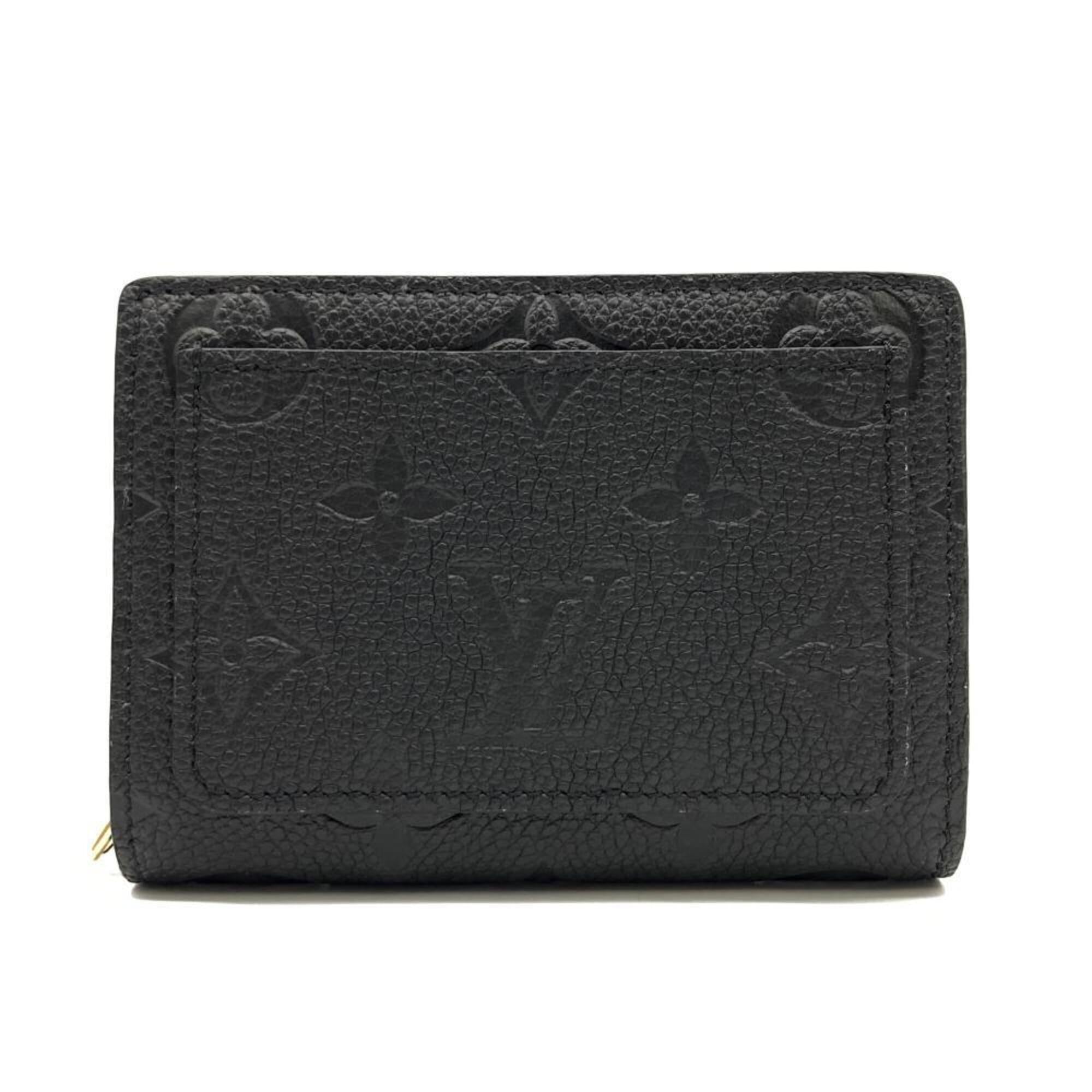 Louis Vuitton Black Monogram Noir Monogram Empreinte Wallet (Bi-Fold) (Pre-Owned)