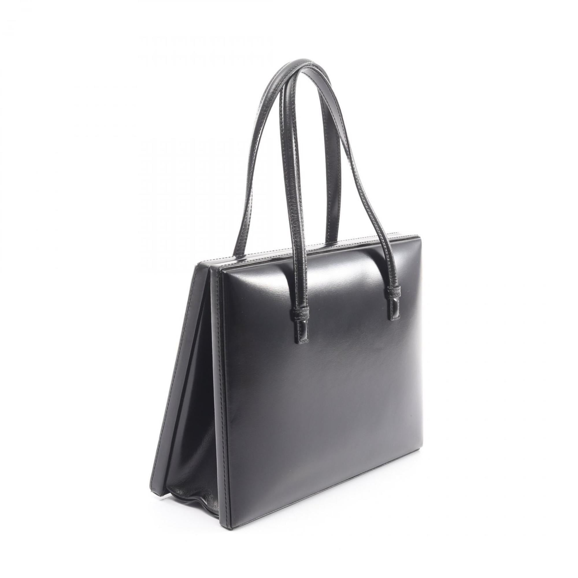 Loewe Black Leather Handbag (Pre-Owned)