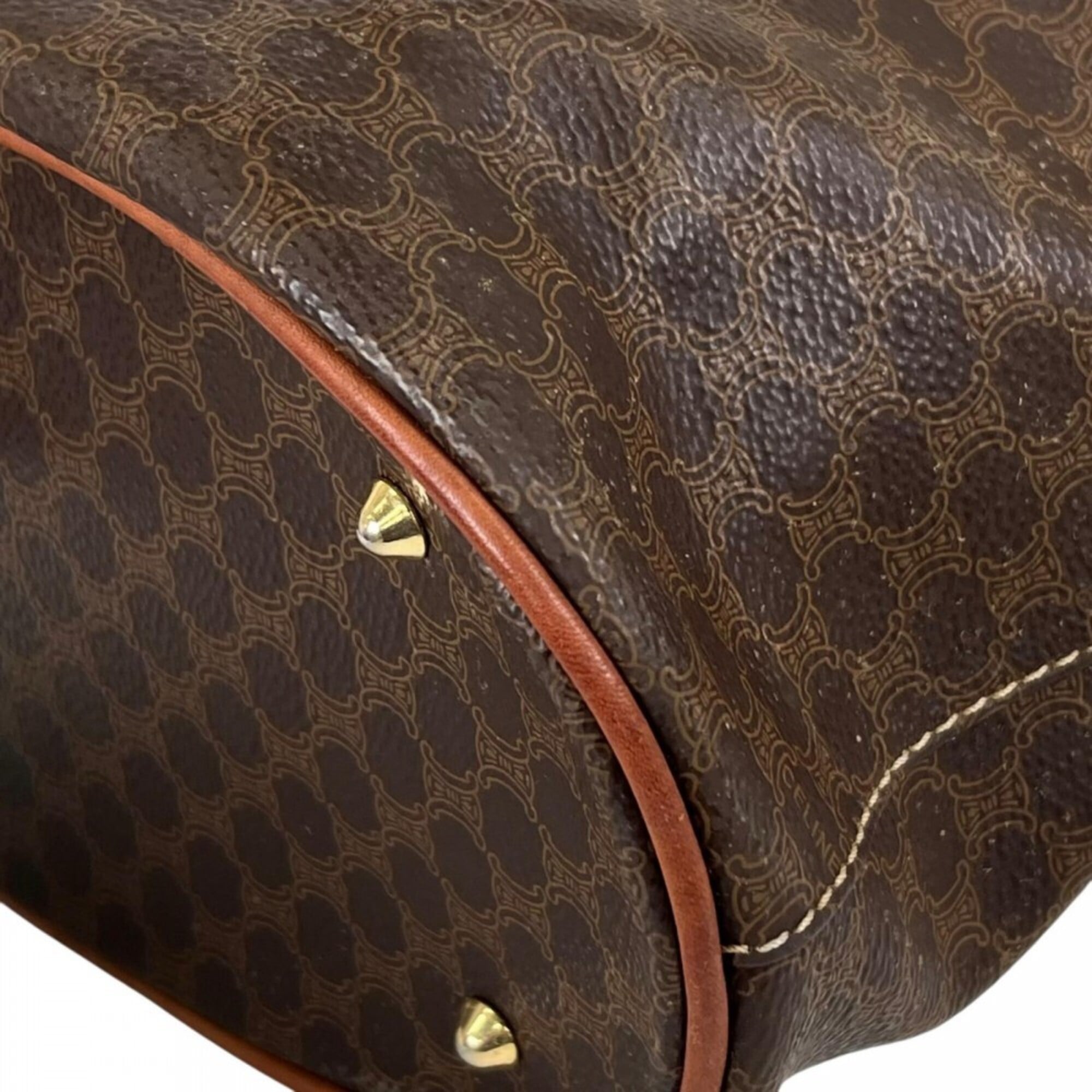 Celine Brown Leather Tote Bag (Pre-Owned)