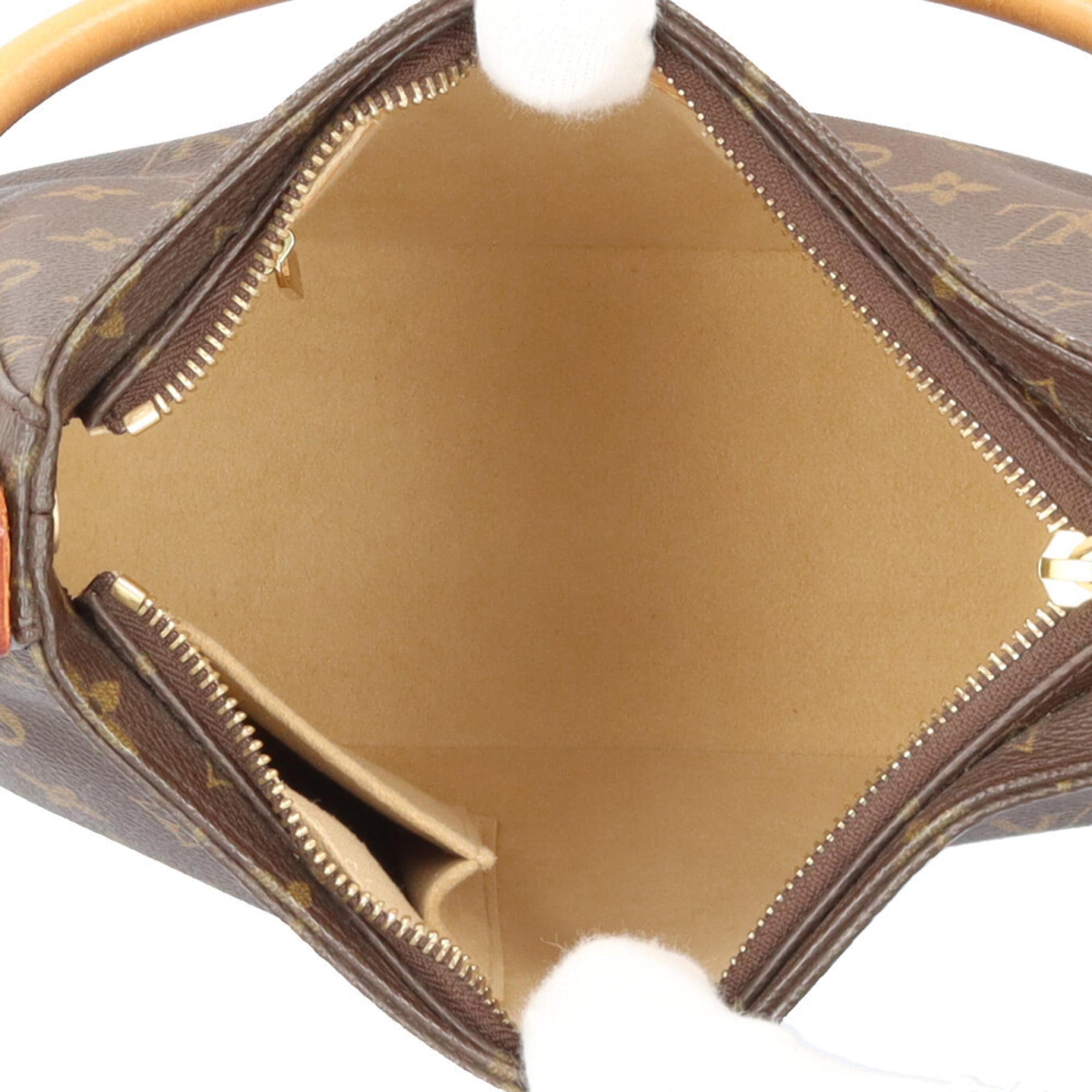 Louis Vuitton Monogram Brown Galle Monogram Or Monogram Shoulder Bag (Pre-Owned)