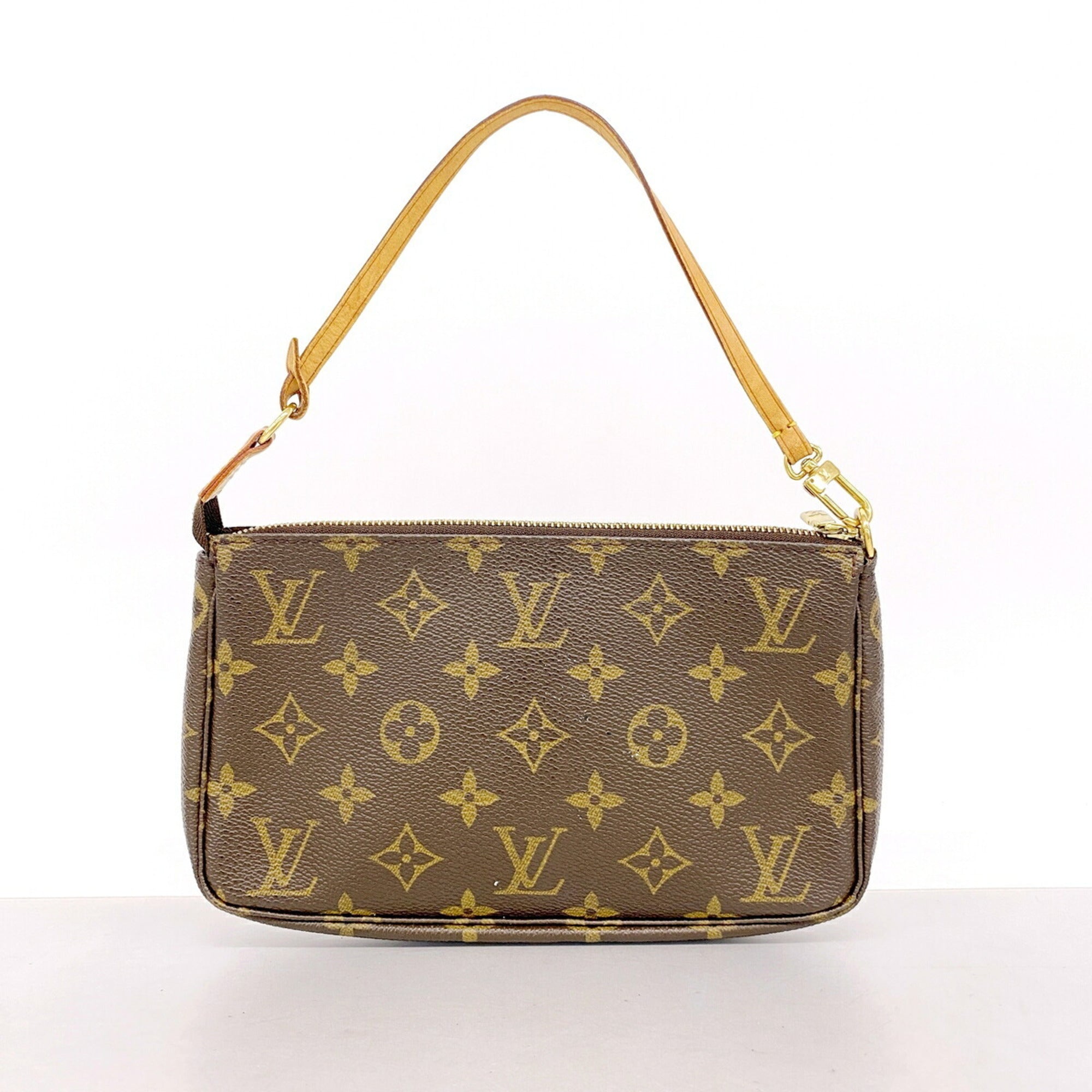 Louis Vuitton Brown Pouch (Pre-Owned)