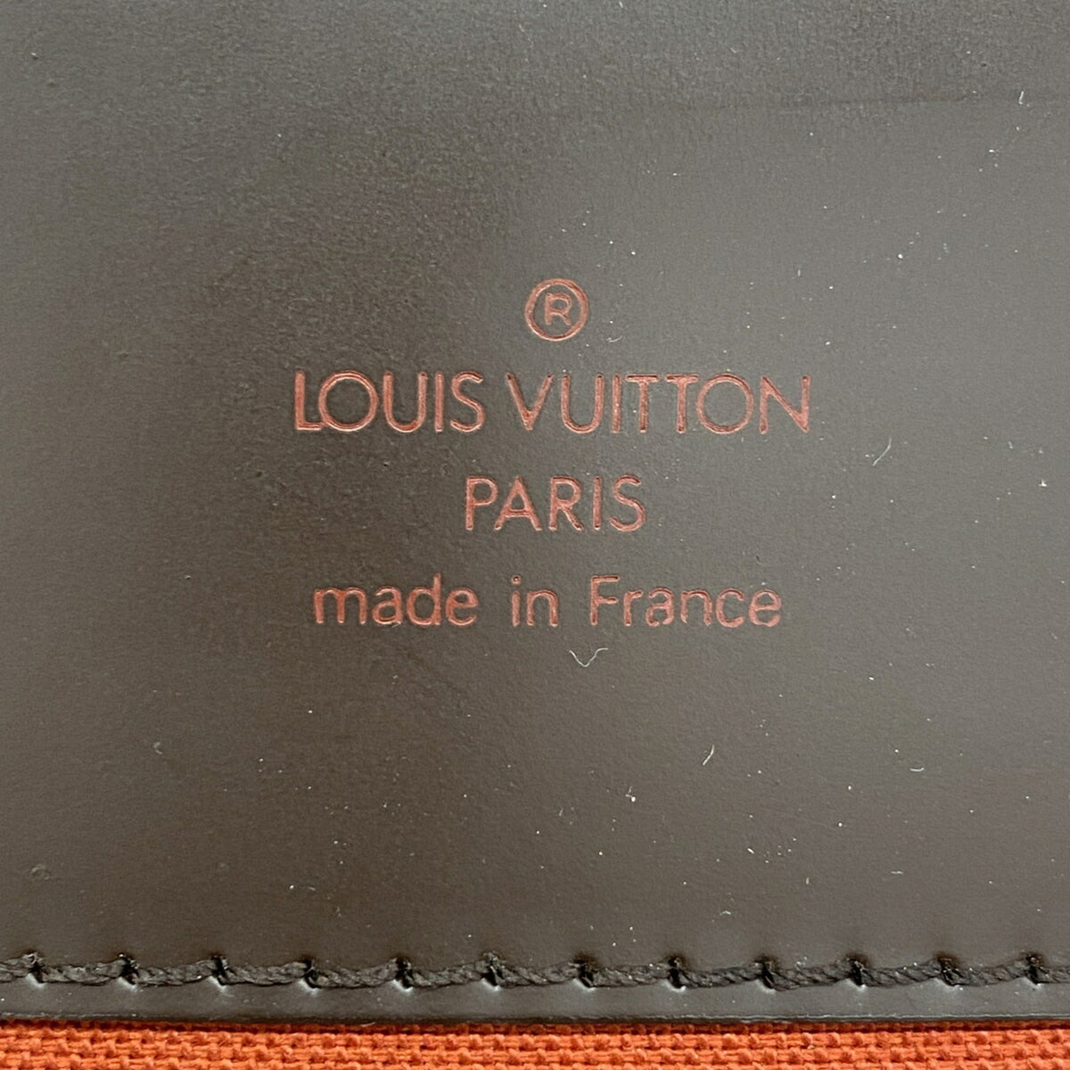 Louis Vuitton Ebene Handbag (Pre-Owned)