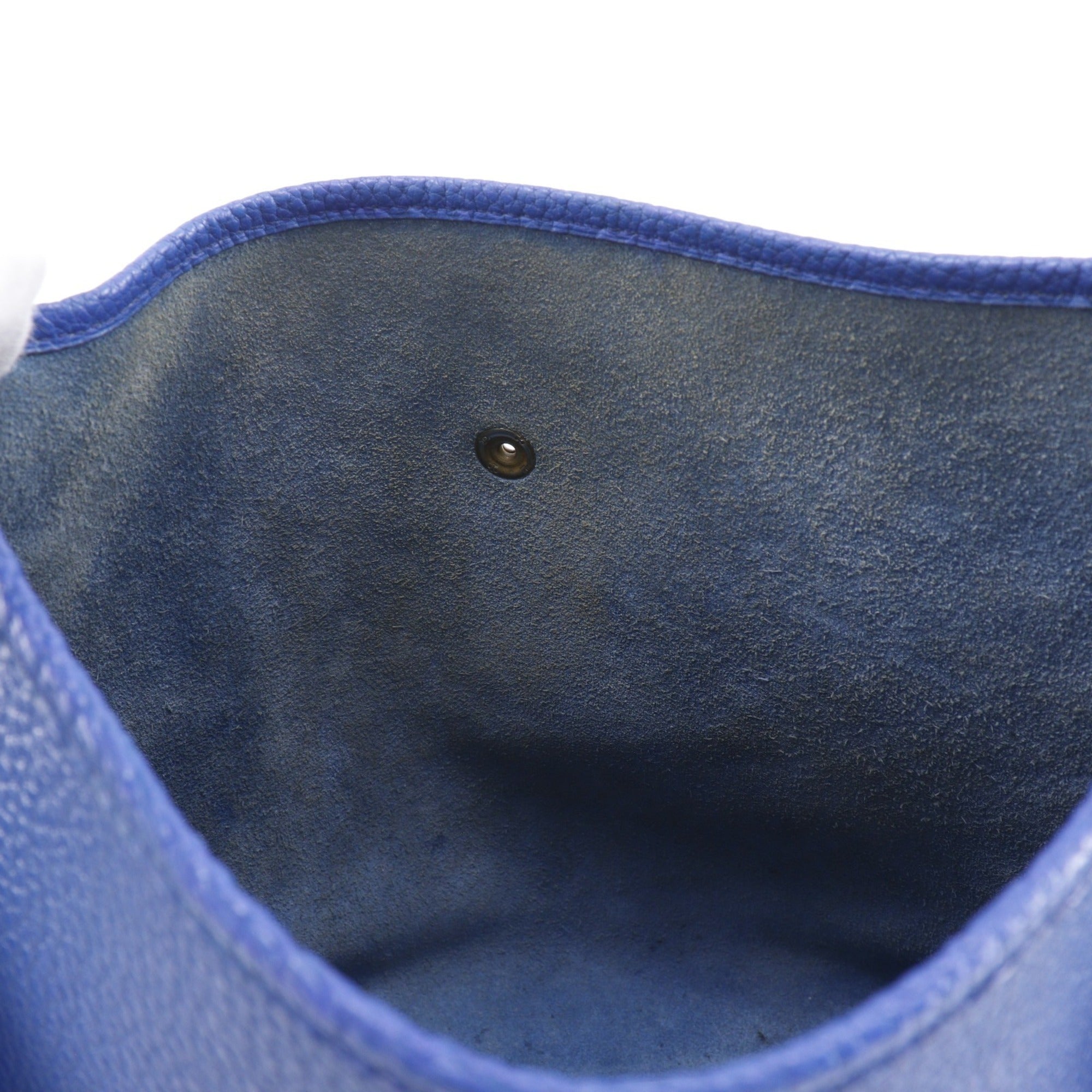 Hermes Blue Ardennes Leather Shoulder Bag (Pre-Owned)