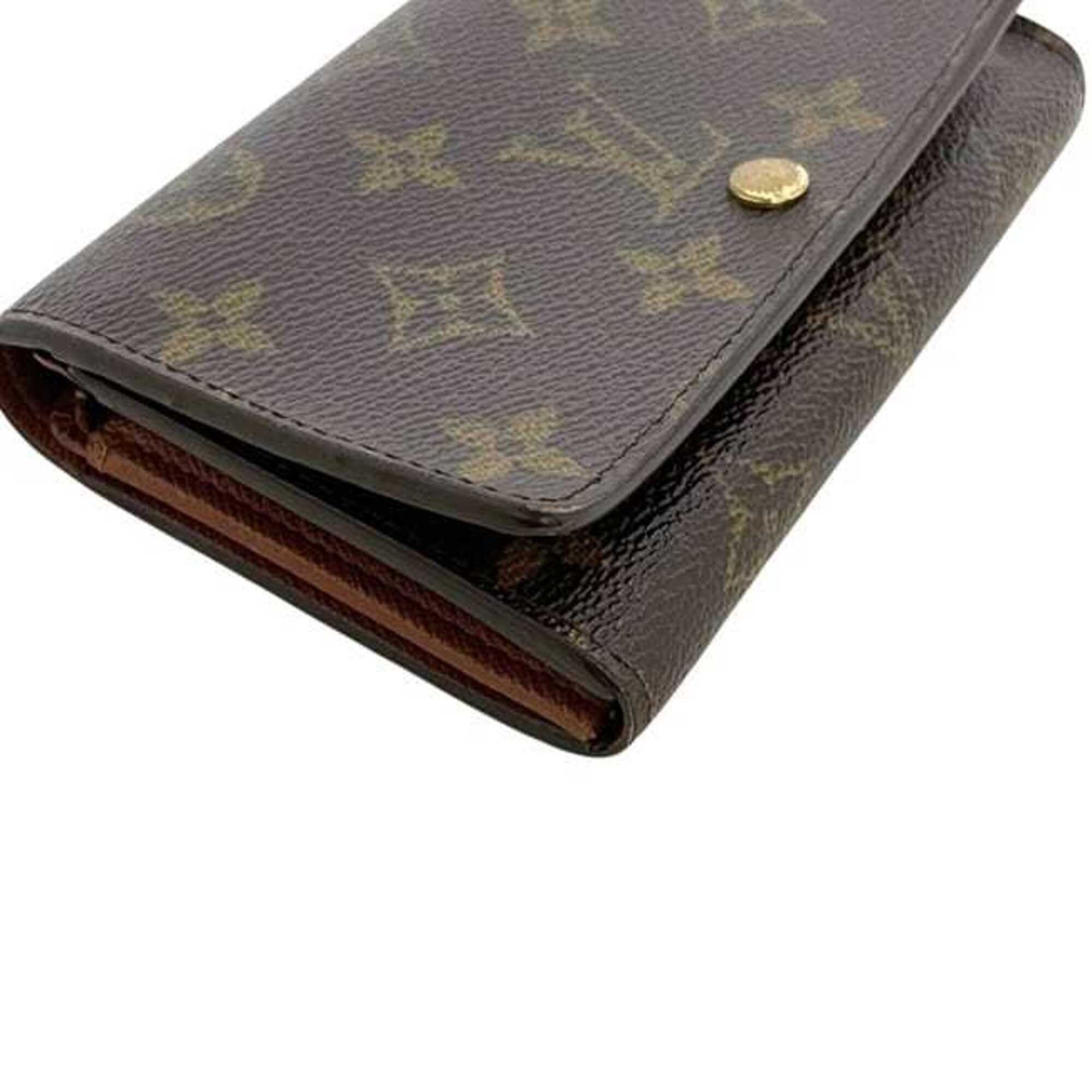 Louis Vuitton Brown Monogram Monogram Wallet (Bi-Fold) (Pre-Owned)
