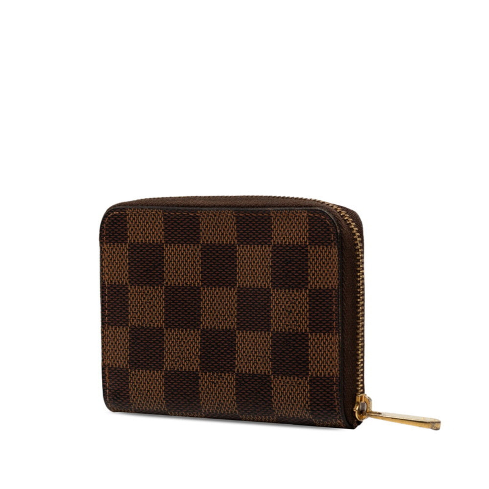 Louis Vuitton Brown Pvc Coin Purse/Coin Case (Pre-Owned)