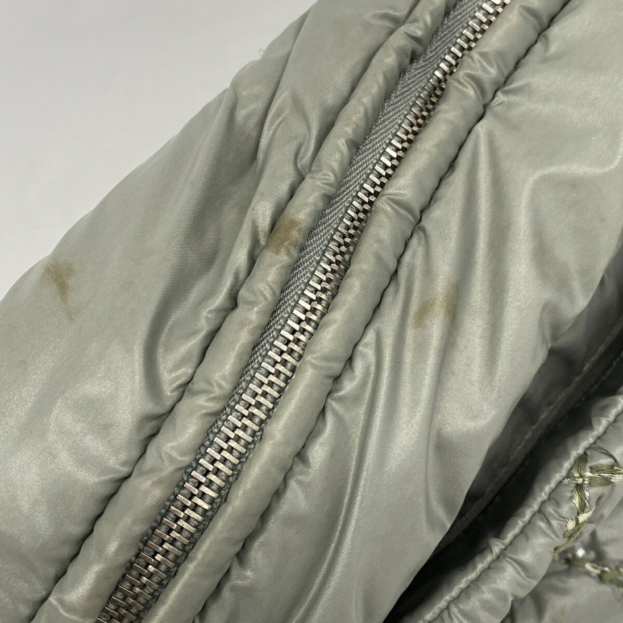 Chanel Green Nylon Tote Bag (Pre-Owned)