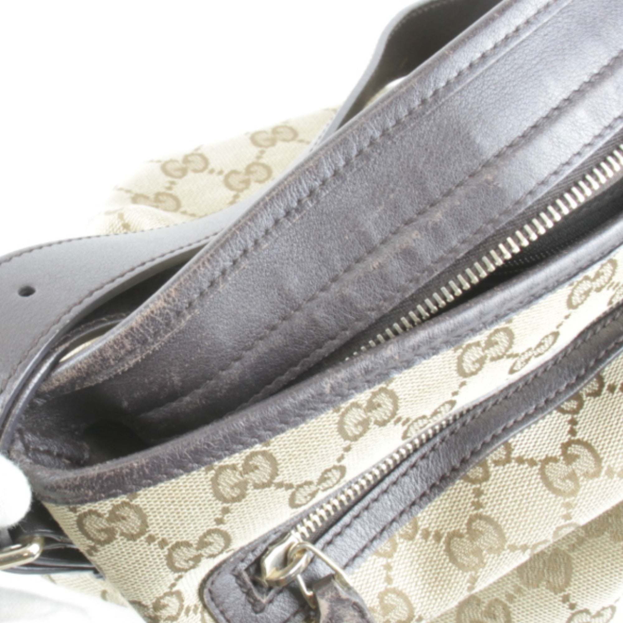 Gucci Brown Gg Canvas Shoulder Bag (Pre-Owned)