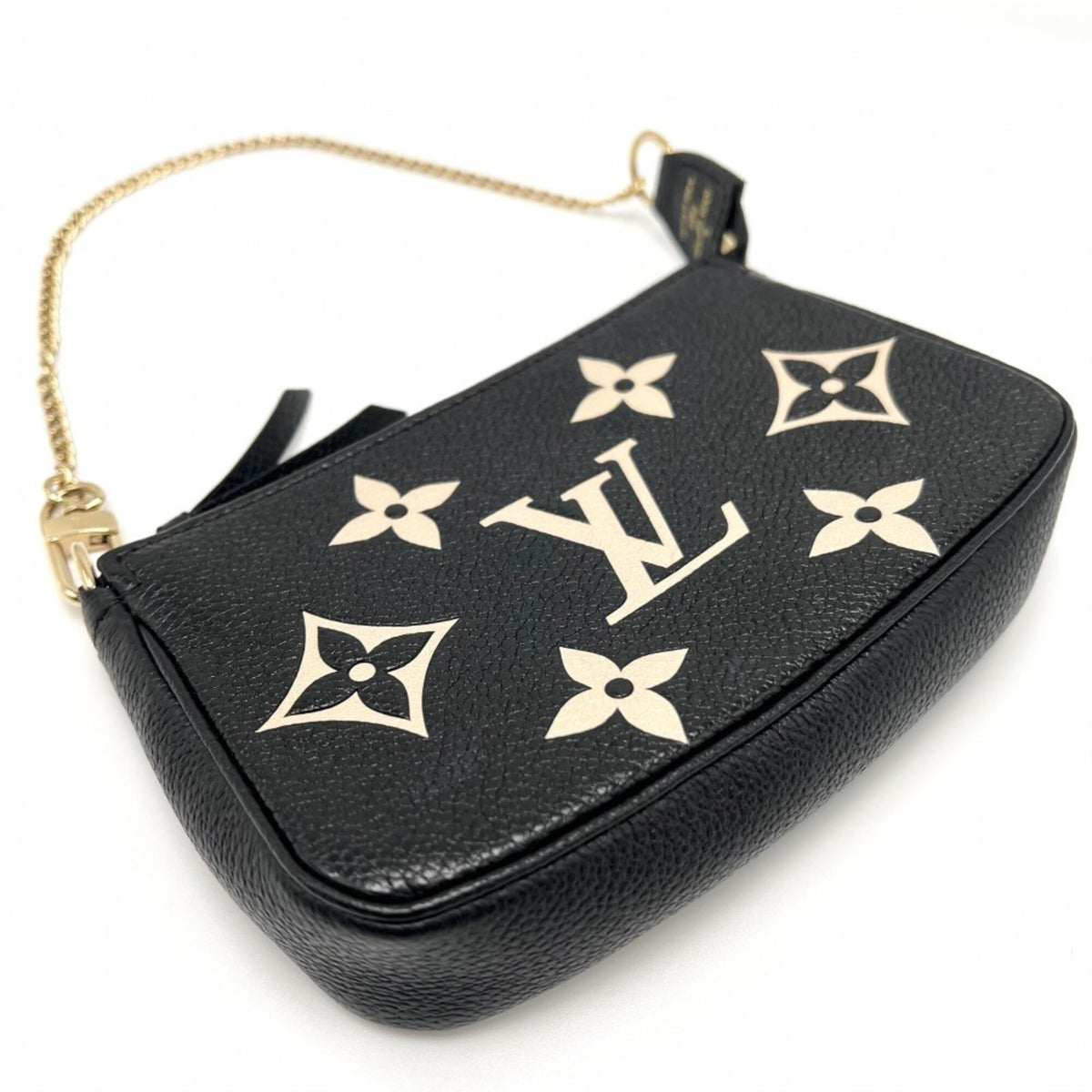 Louis Vuitton Black Monogram Empreinte Handbag Pochette Pouch (Pre-Owned)