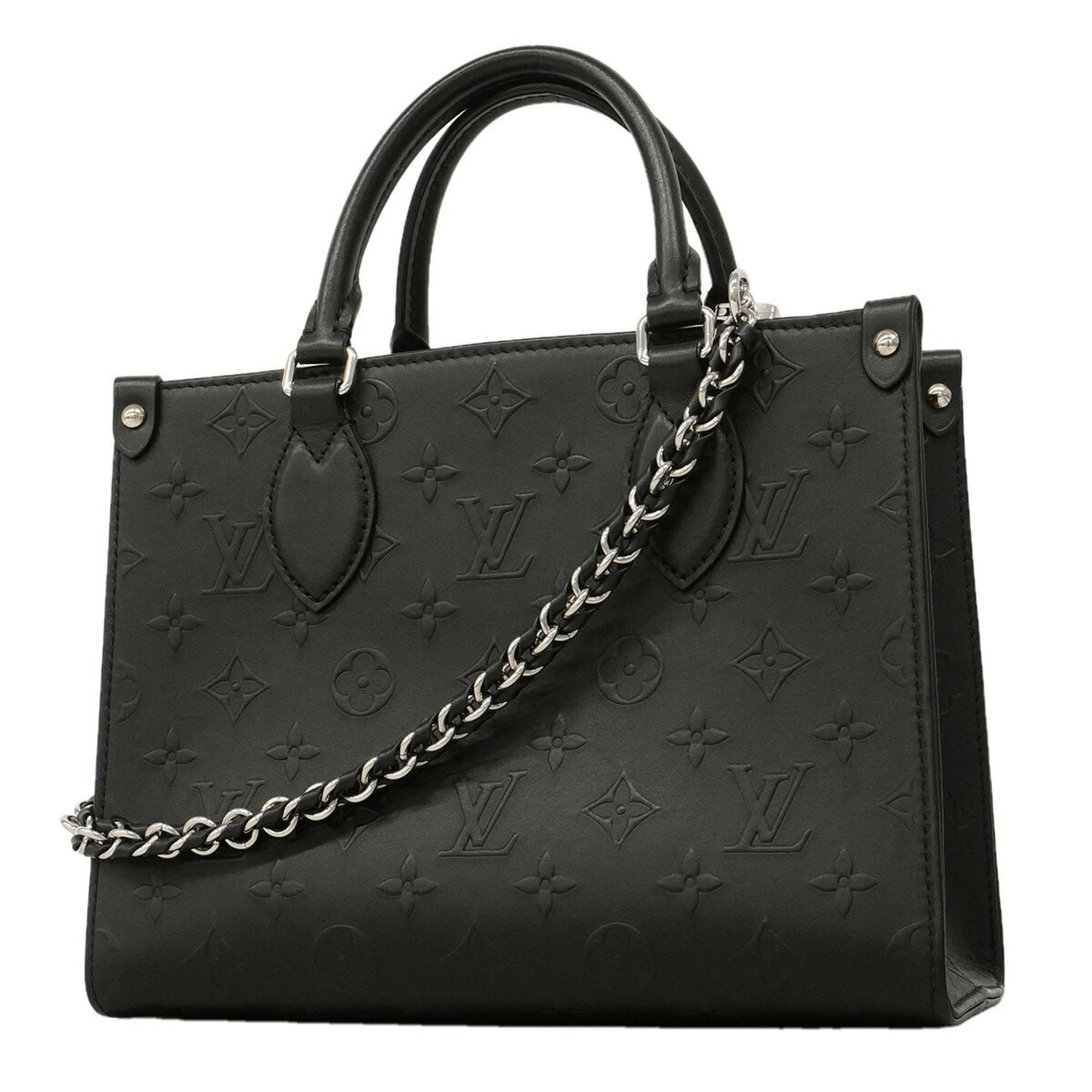 Louis Vuitton Black Handbag (Pre-Owned)
