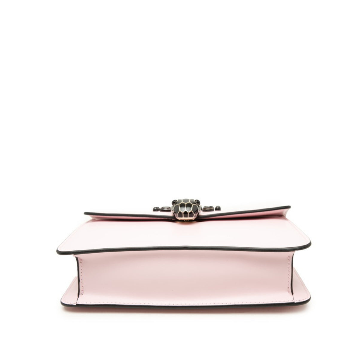 Bvlgari Black Pink Leather Shoulder Bag (Pre-Owned)