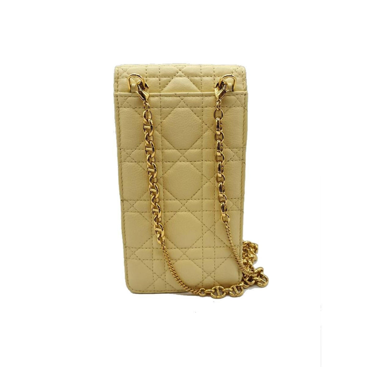 Christian Dior Yellow Pochette Shoulder Bag (Pre-Owned)