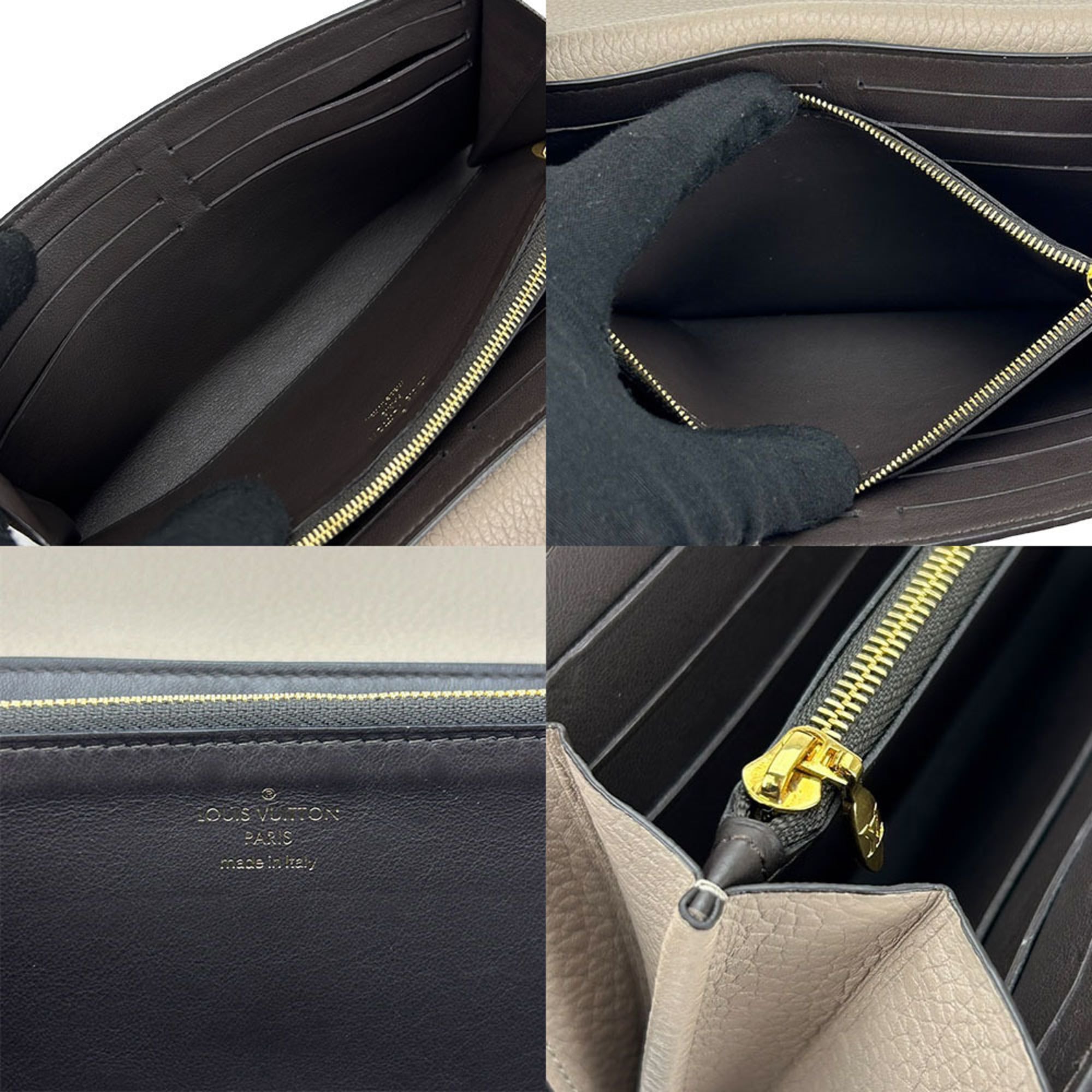 Louis Vuitton Galle Leather Long Wallet (Bi-Fold) (Pre-Owned)