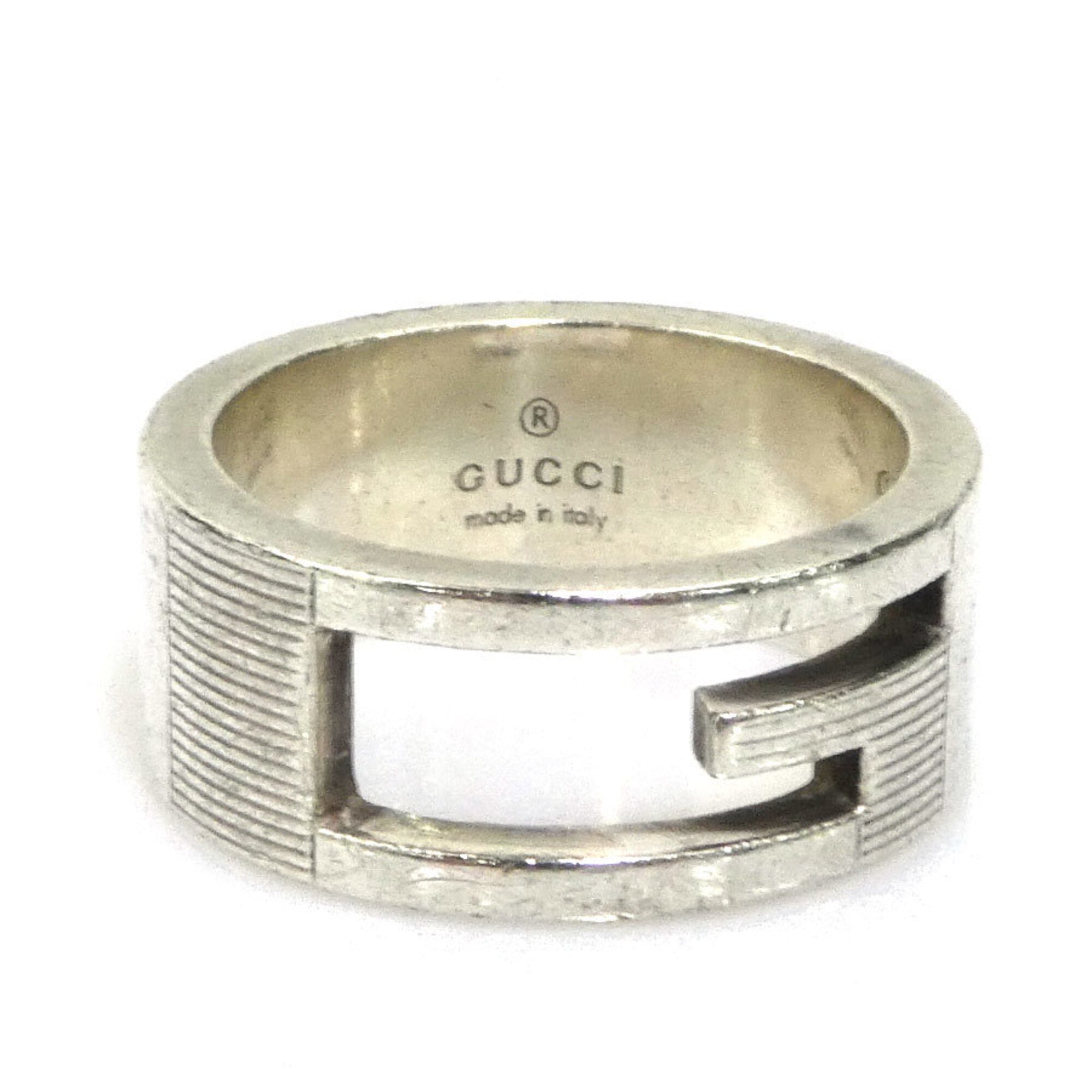 Gucci Silver Silver 925 Band Ring (Pre-Owned)