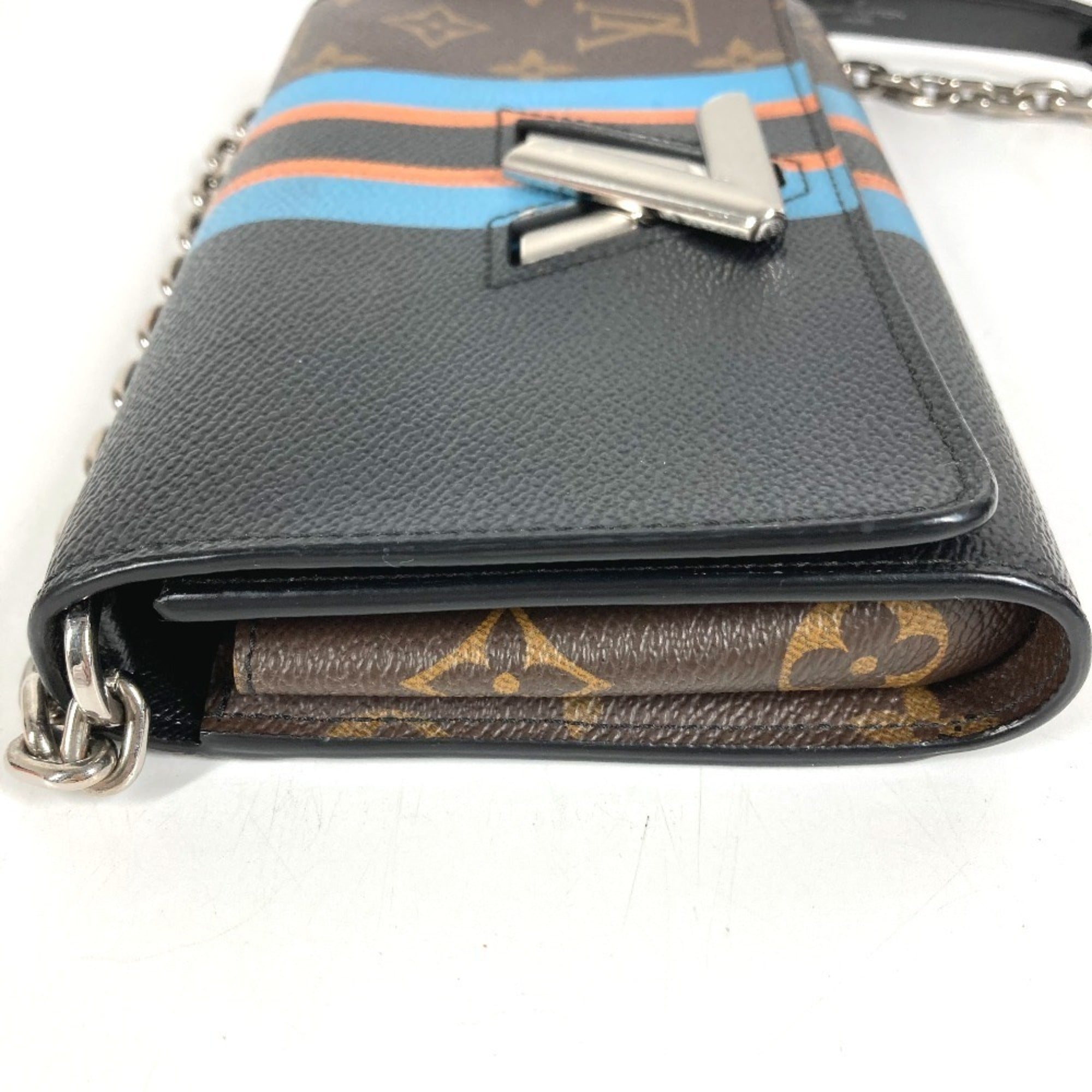 Louis Vuitton Monogram Brown Monogram Chain/Shoulder Wallet (Pre-Owned)