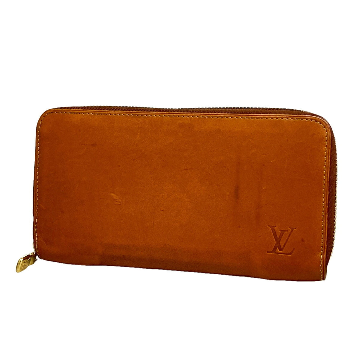 Louis Vuitton Camel Long Wallet (Bi-Fold) (Pre-Owned)