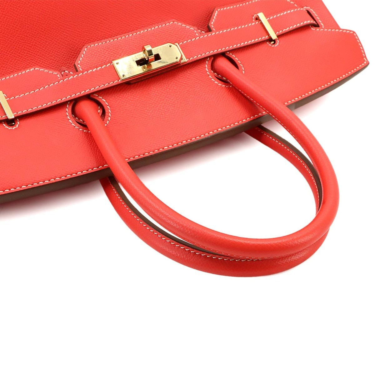 Hermes Gold Rose Jaipur Epsom Leather Handbag (Pre-Owned)