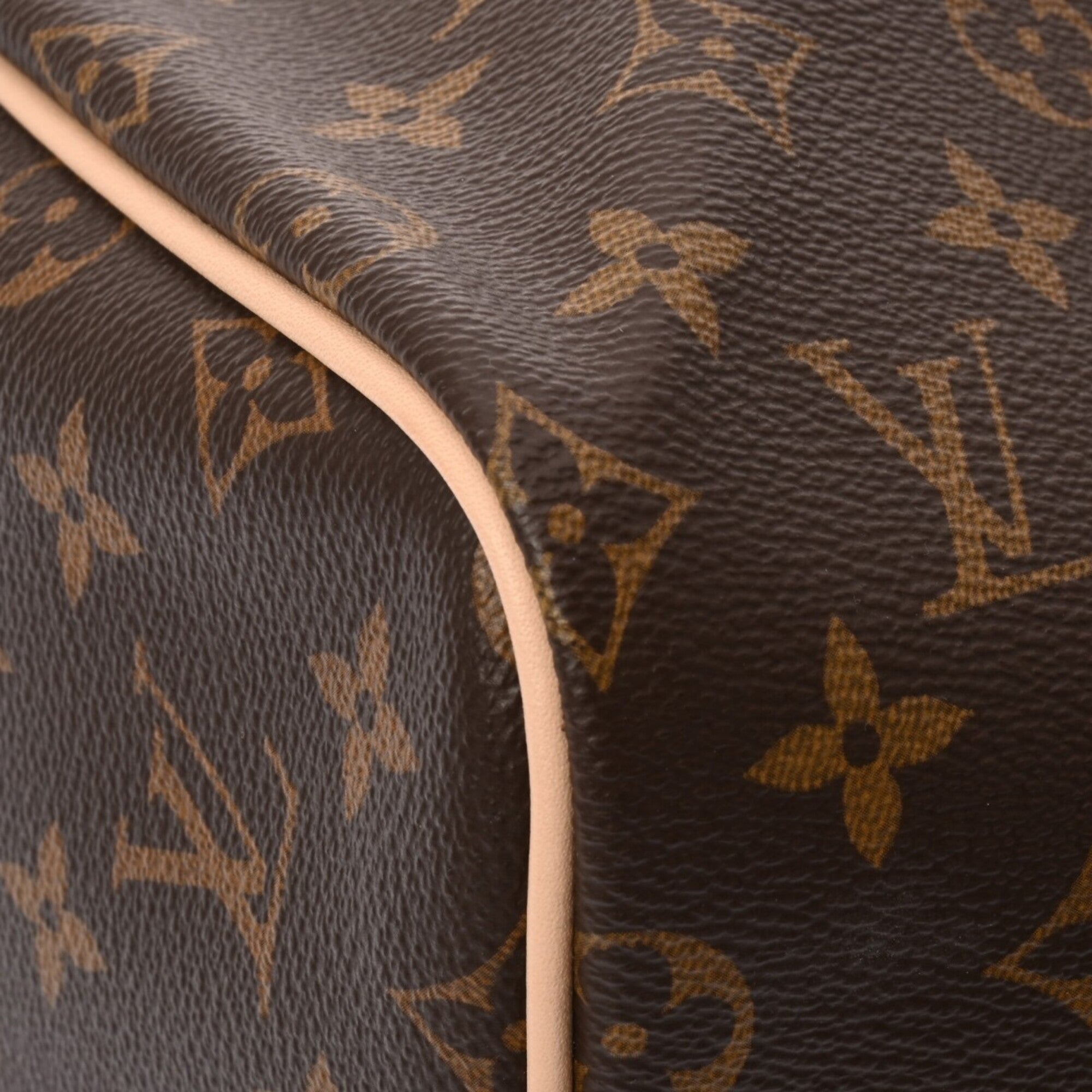 Louis Vuitton Brown Monogram Canvas Boston Bag (Pre-Owned)