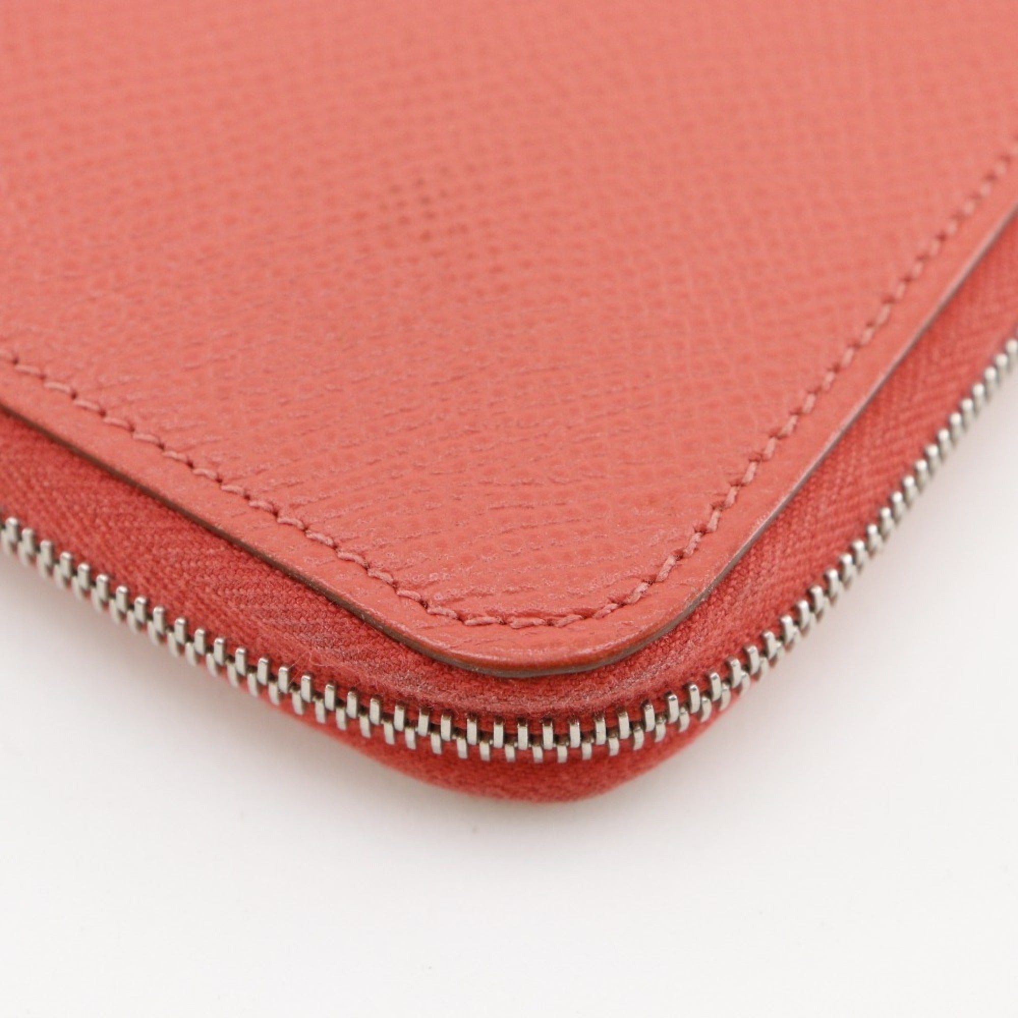 Hermes Pink Rose Jaipur Epsom Leather Long Wallet (Bi-Fold) (Pre-Owned)