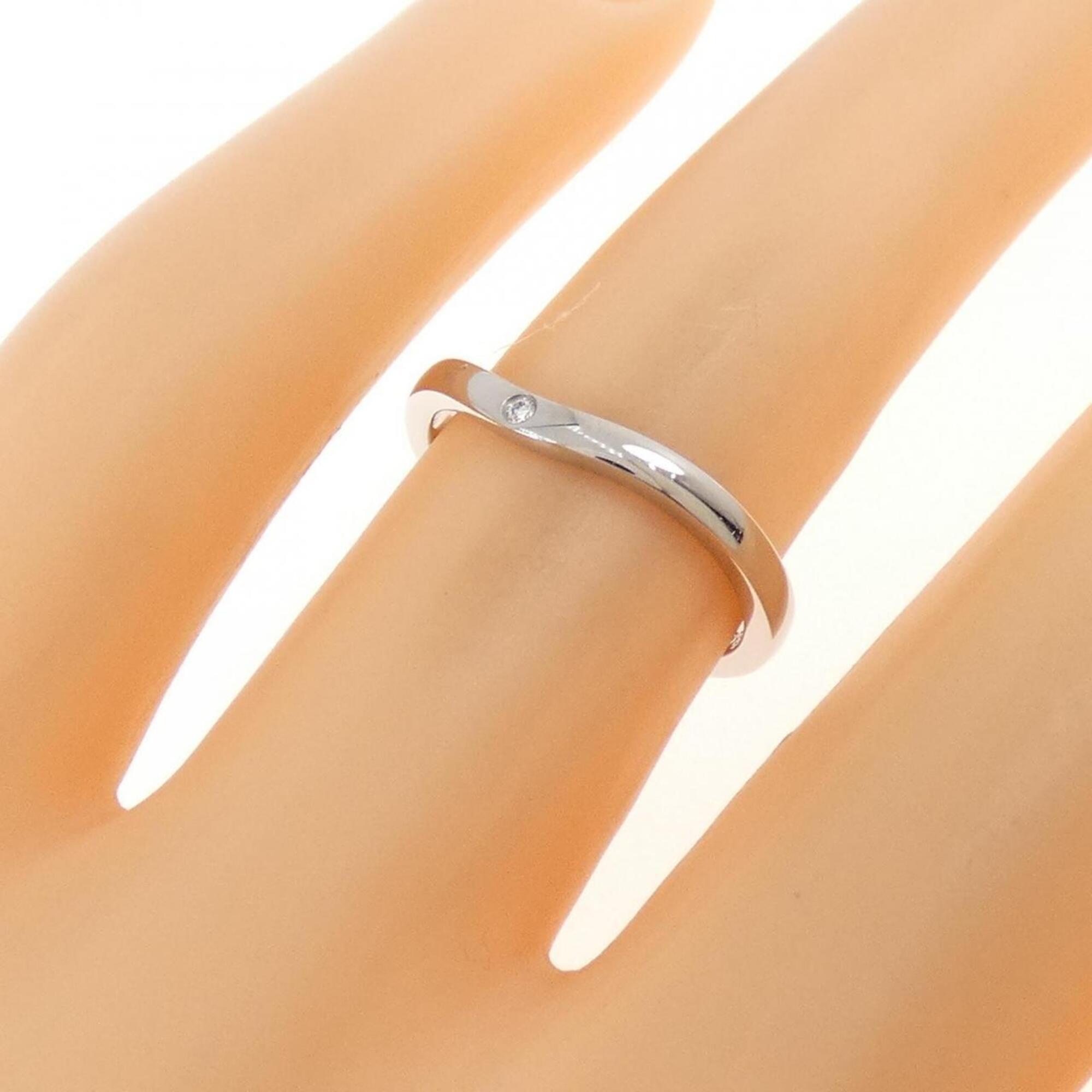 Cartier Platinum 950 Band Ring (Pre-Owned)