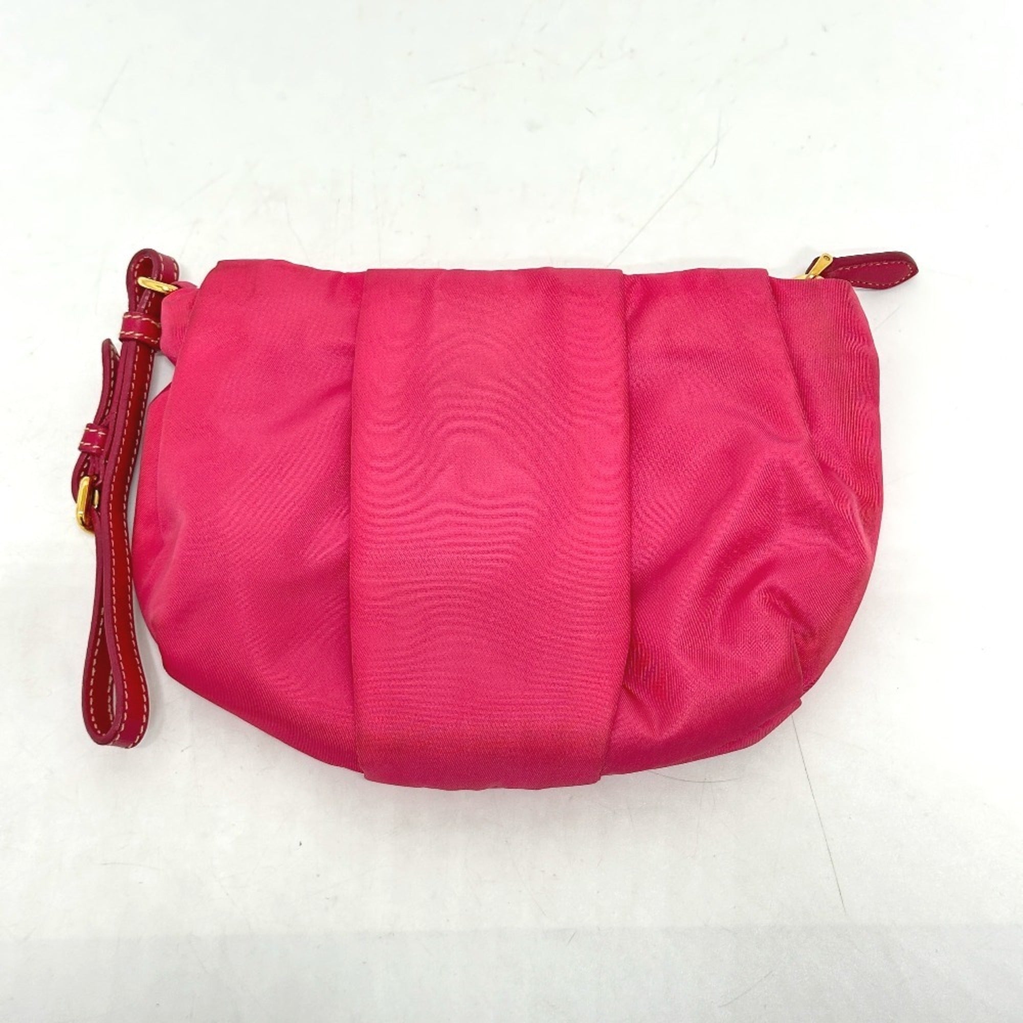 Prada Pink Nylon Pouch (Pre-Owned)
