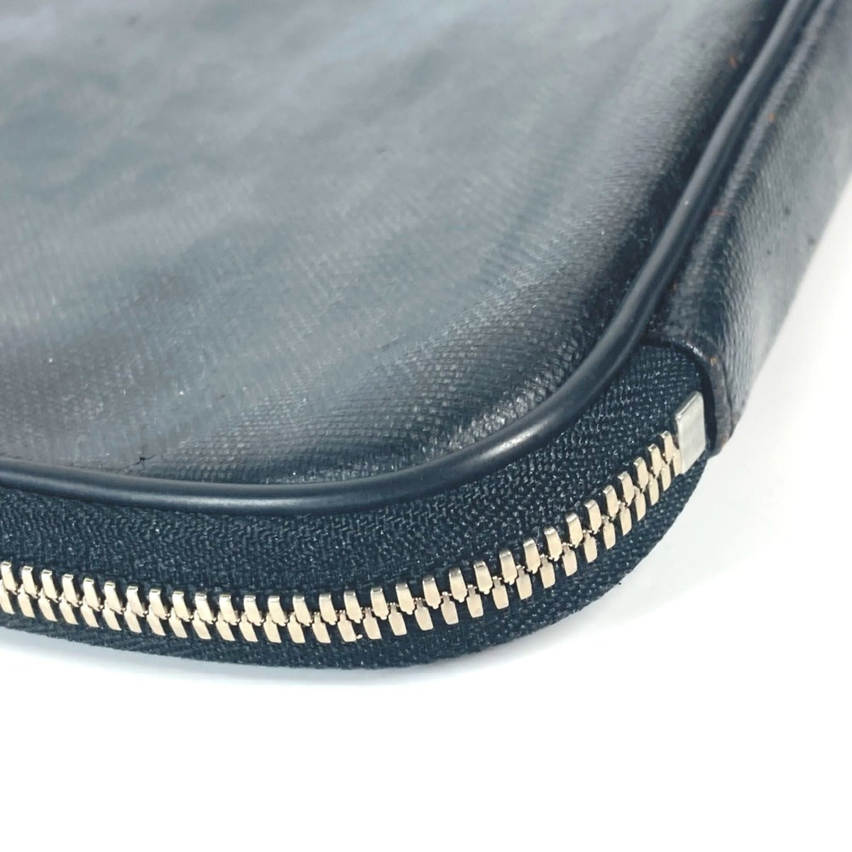 Christian Dior Black Pvc Clutch Bag Pouch (Pre-Owned)