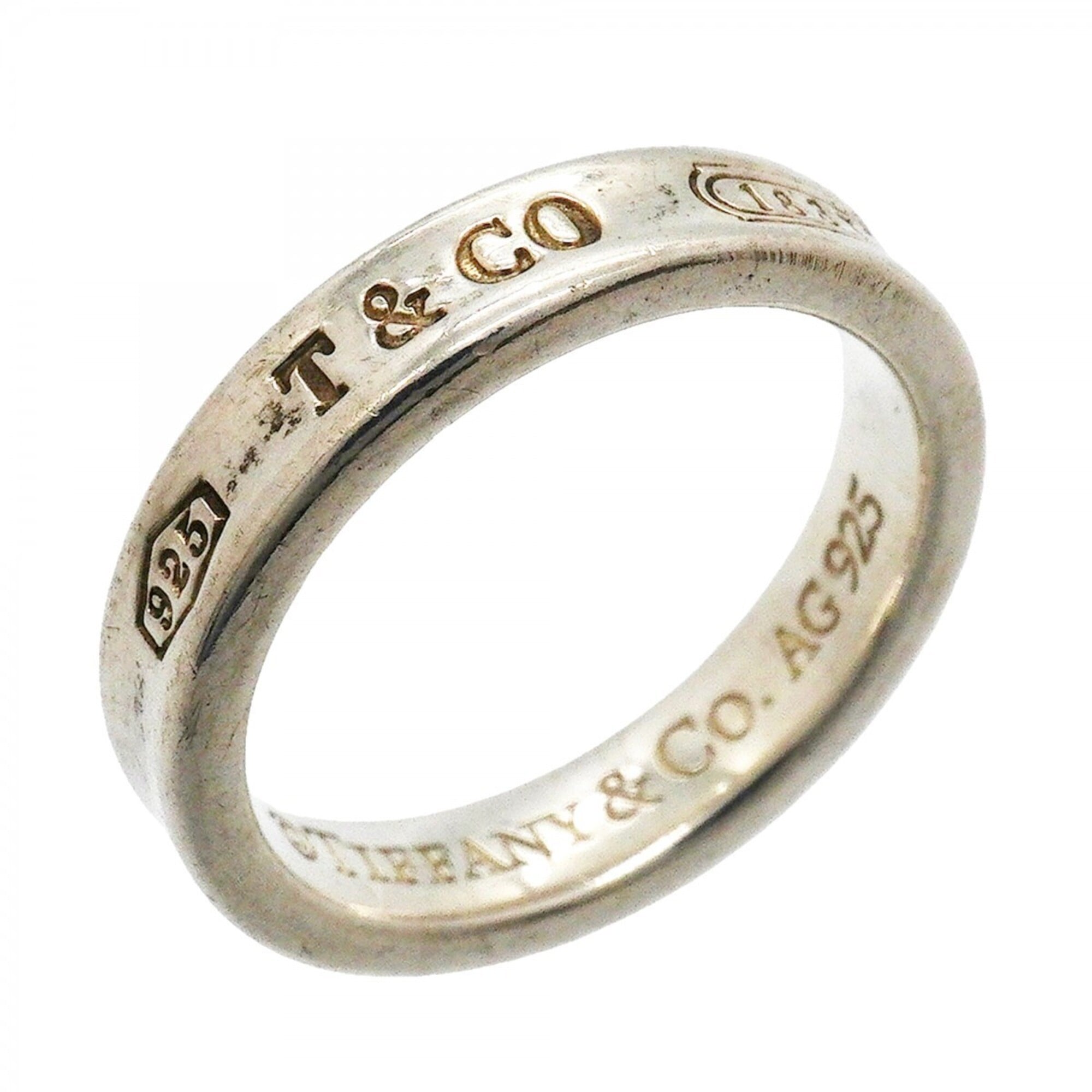 Tiffany Silver 925 Band Ring (Pre-Owned)