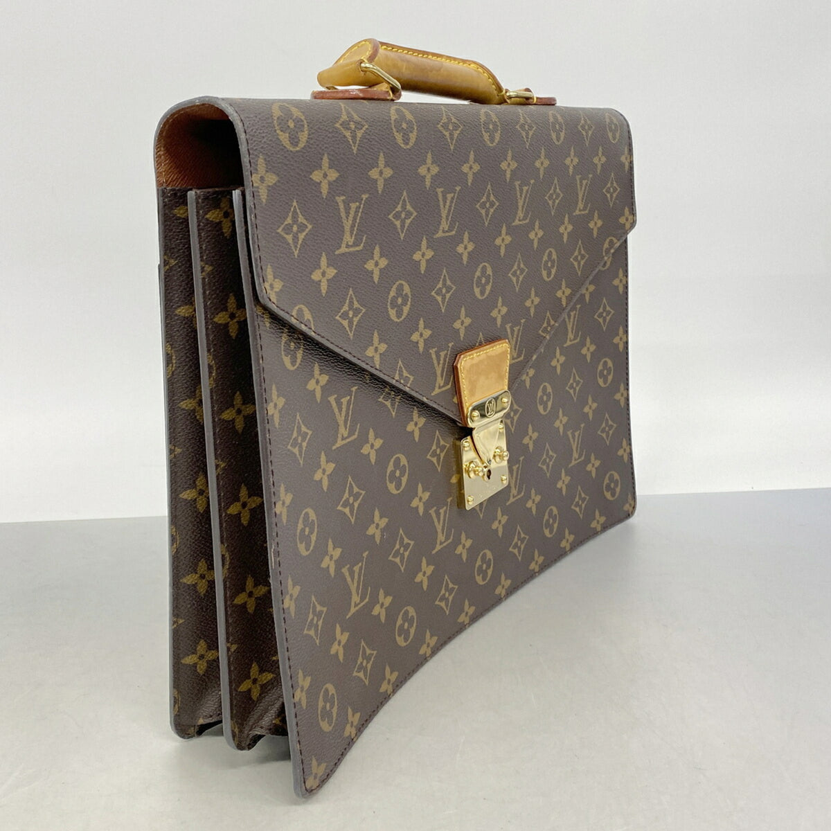 Louis Vuitton Brown Briefcase (Pre-Owned)