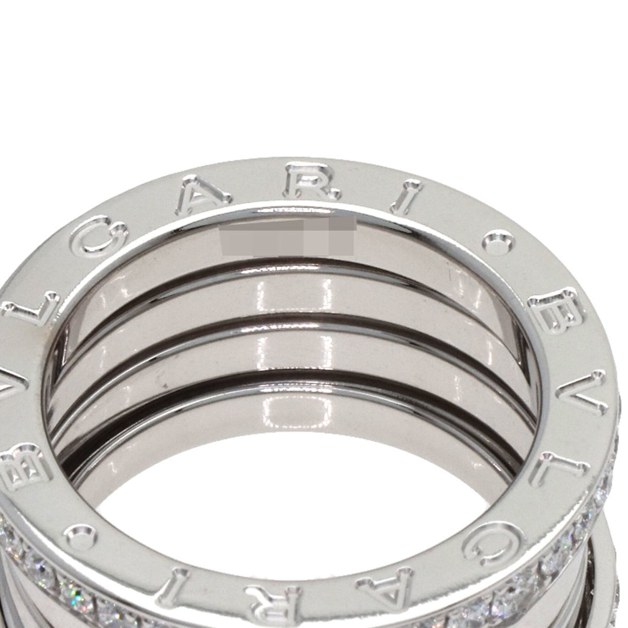 Bvlgari White Gold (18K) Band Ring (Pre-Owned)