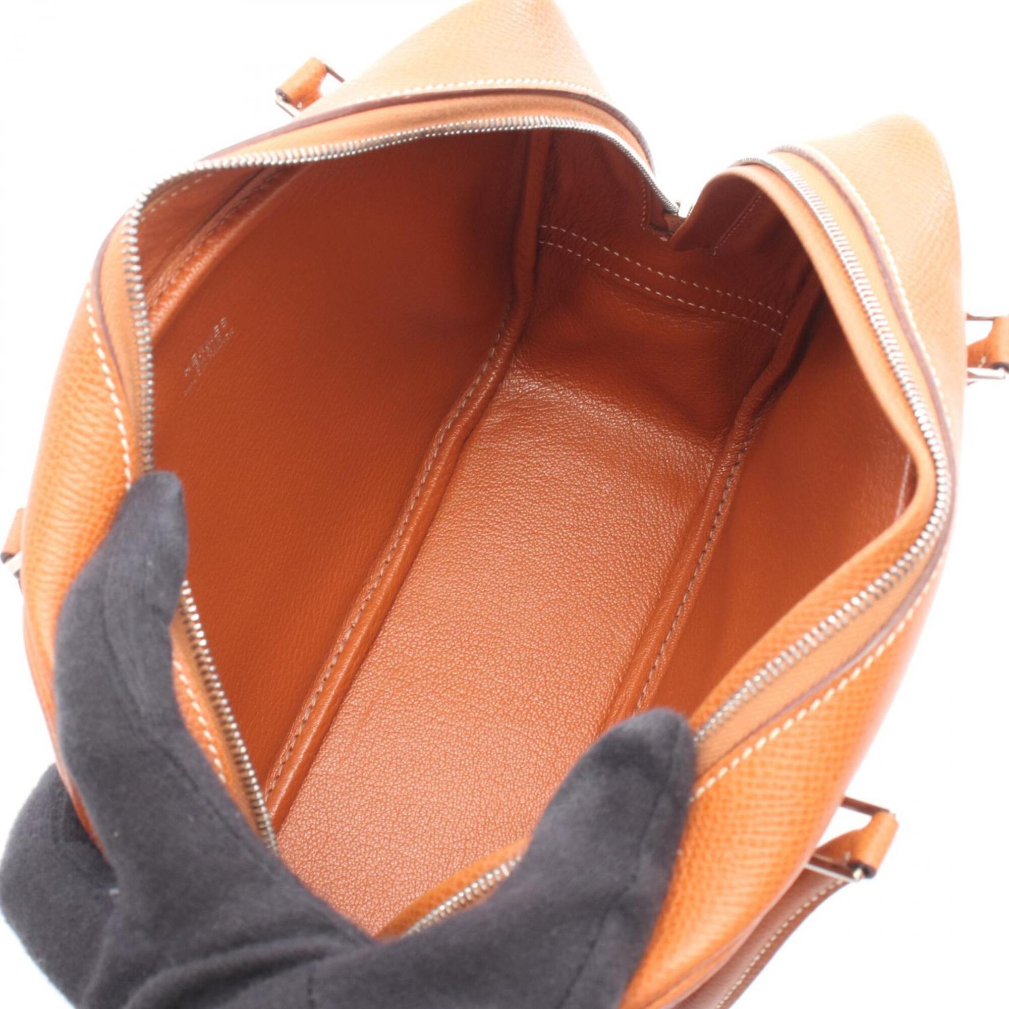 Hermes Brown Epsom Leather Handbag (Pre-Owned)