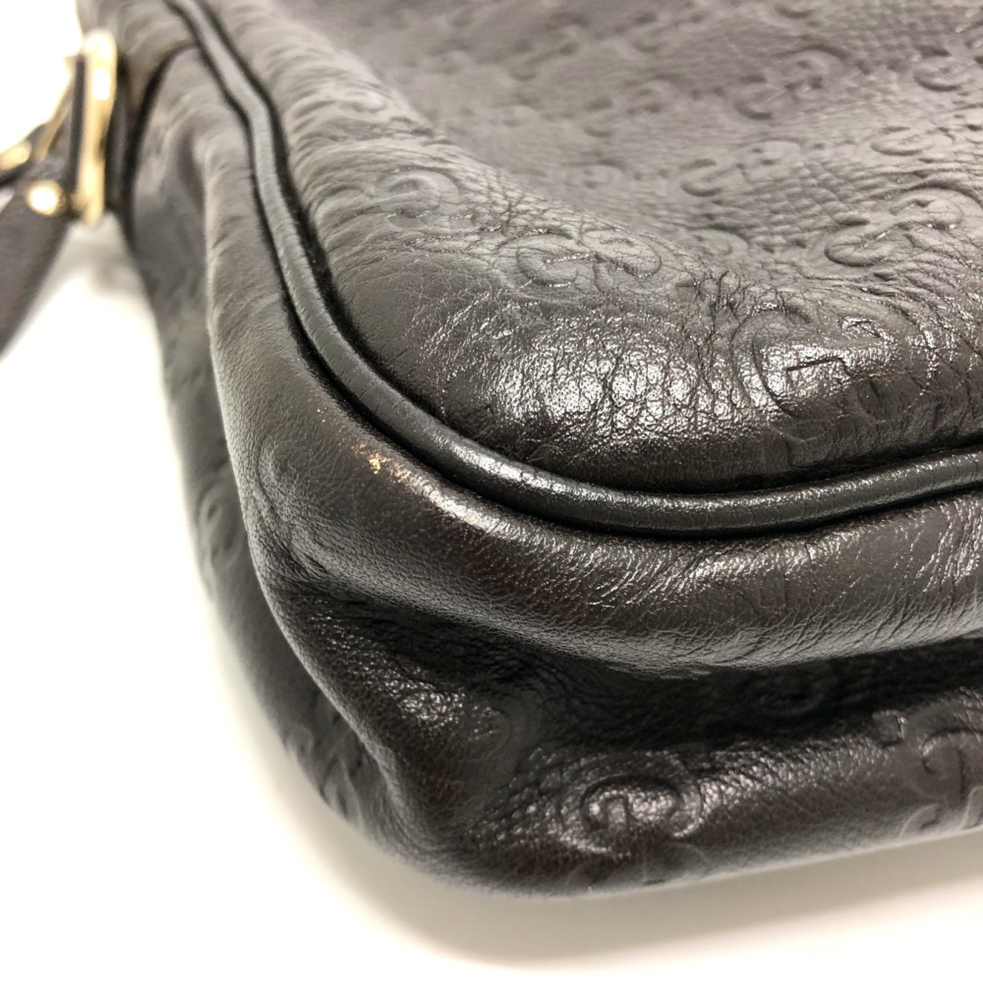 Gucci Brown Leather Briefcase (Pre-Owned)
