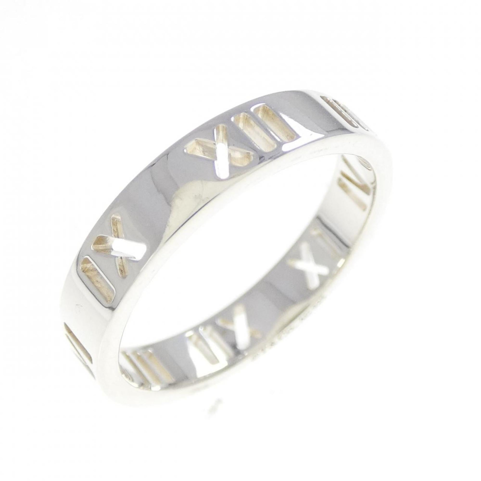 Tiffany Silver Silver 925 Band Ring (Pre-Owned)