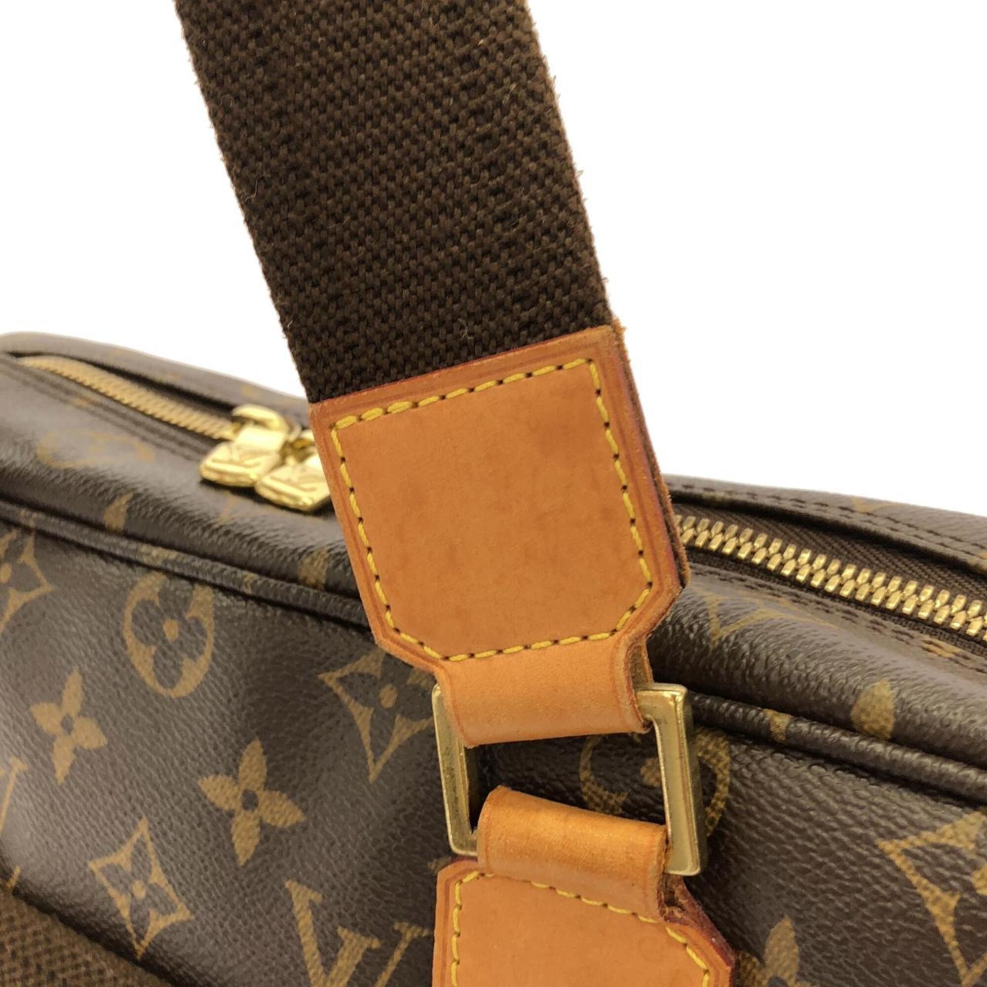 Louis Vuitton Monogram Marron Coated Canvas Handbag (Pre-Owned)