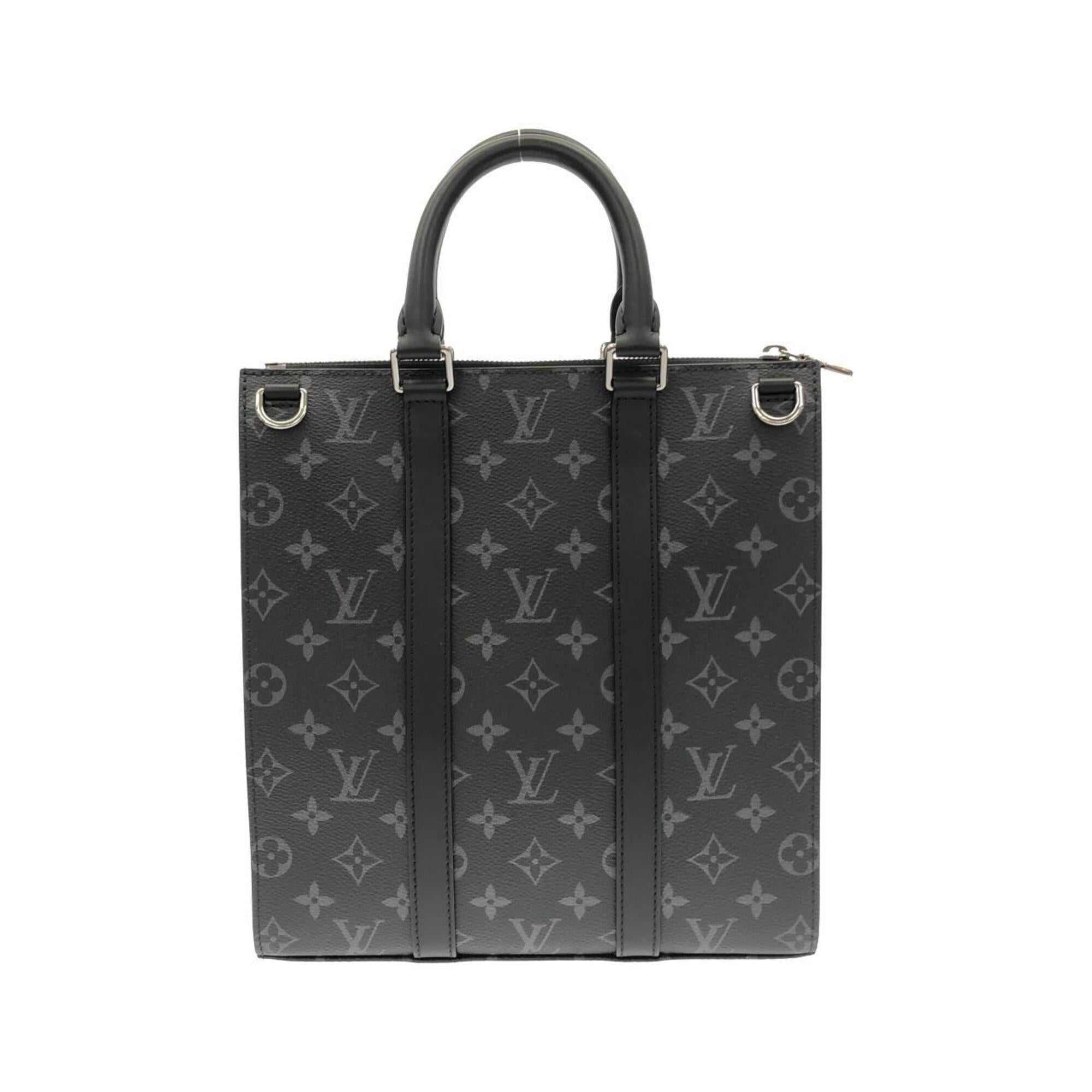 Louis Vuitton Monogram Eclipse Black Coated Canvas Handbag (Pre-Owned)