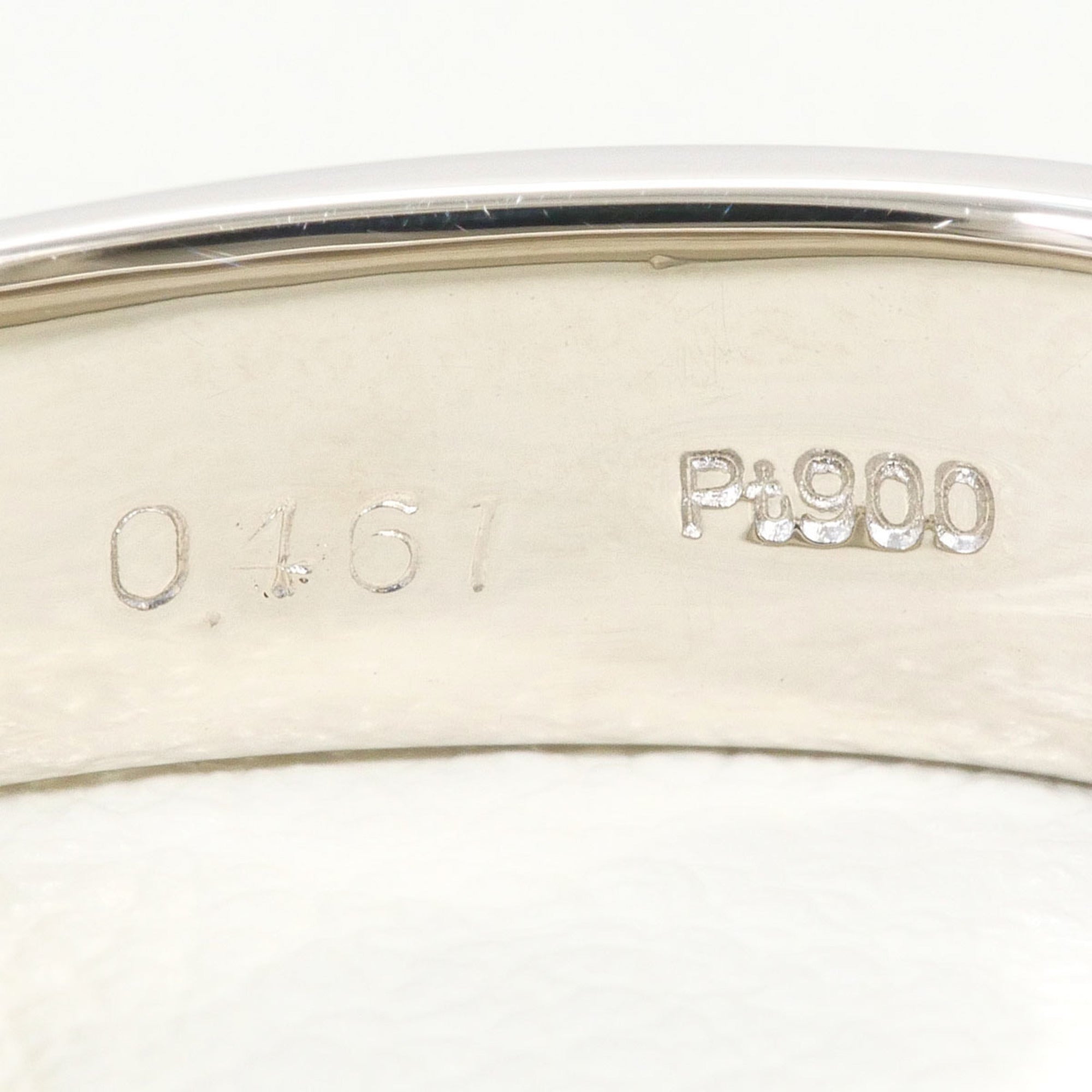 Unbranded Green Platinum Platinum 900 Band Ring (Pre-Owned)