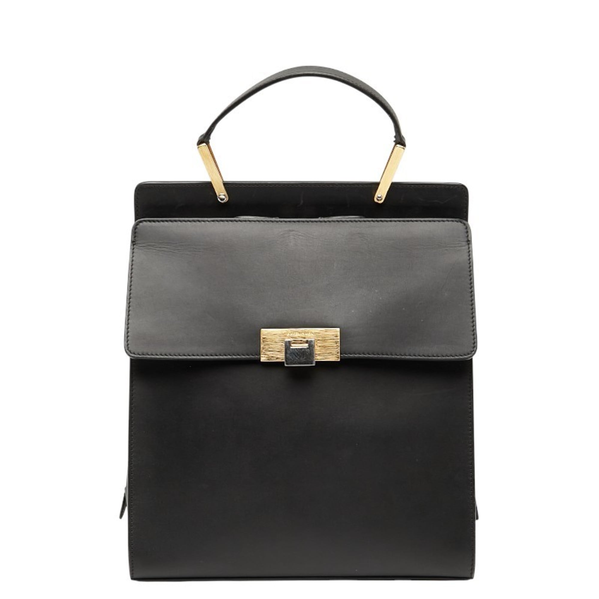 Balenciaga Black Leather Backpack (Pre-Owned)