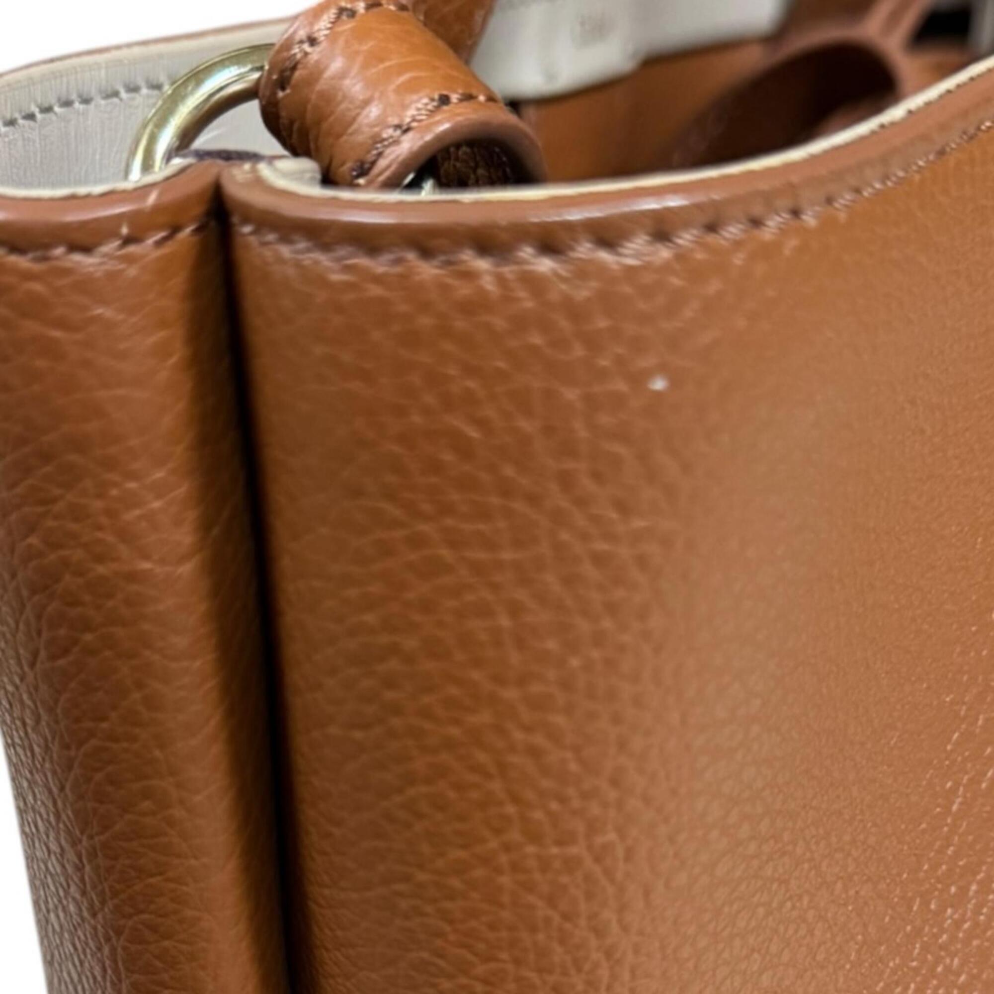 Chloé Brown Leather Shoulder Bag (Pre-Owned)