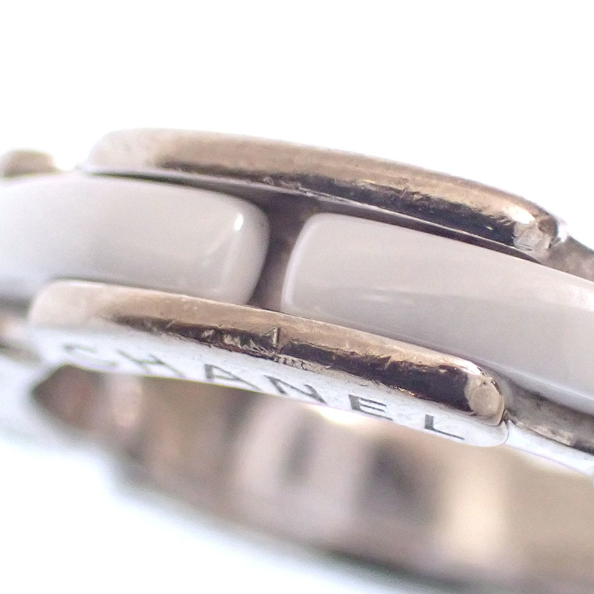 Chanel White Gold (18K) Band Ring (Pre-Owned)