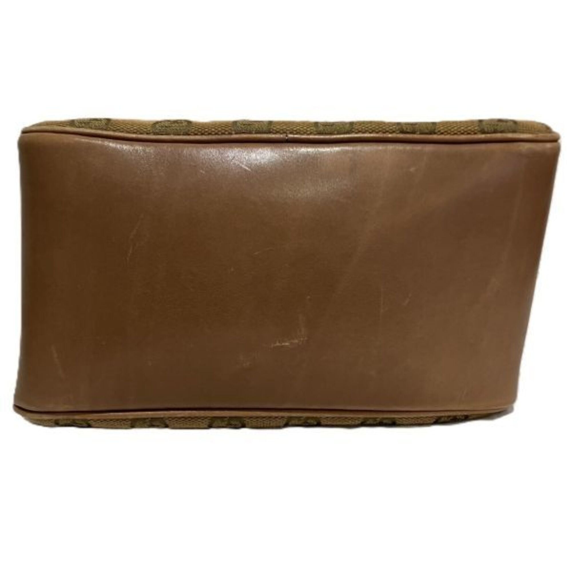 Gucci Brown Gg Canvas Handbag Shoulder Bag (Pre-Owned)