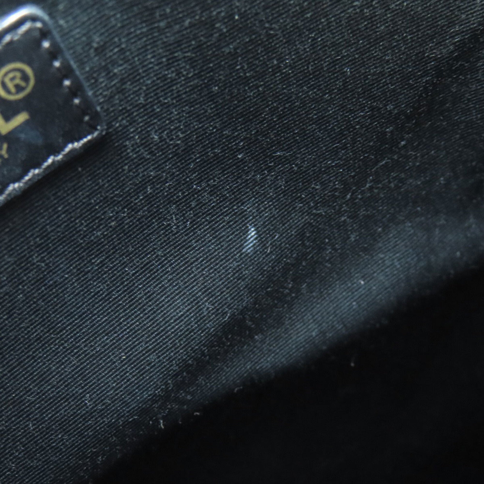 Chanel Black Canvas Tote Bag (Pre-Owned)