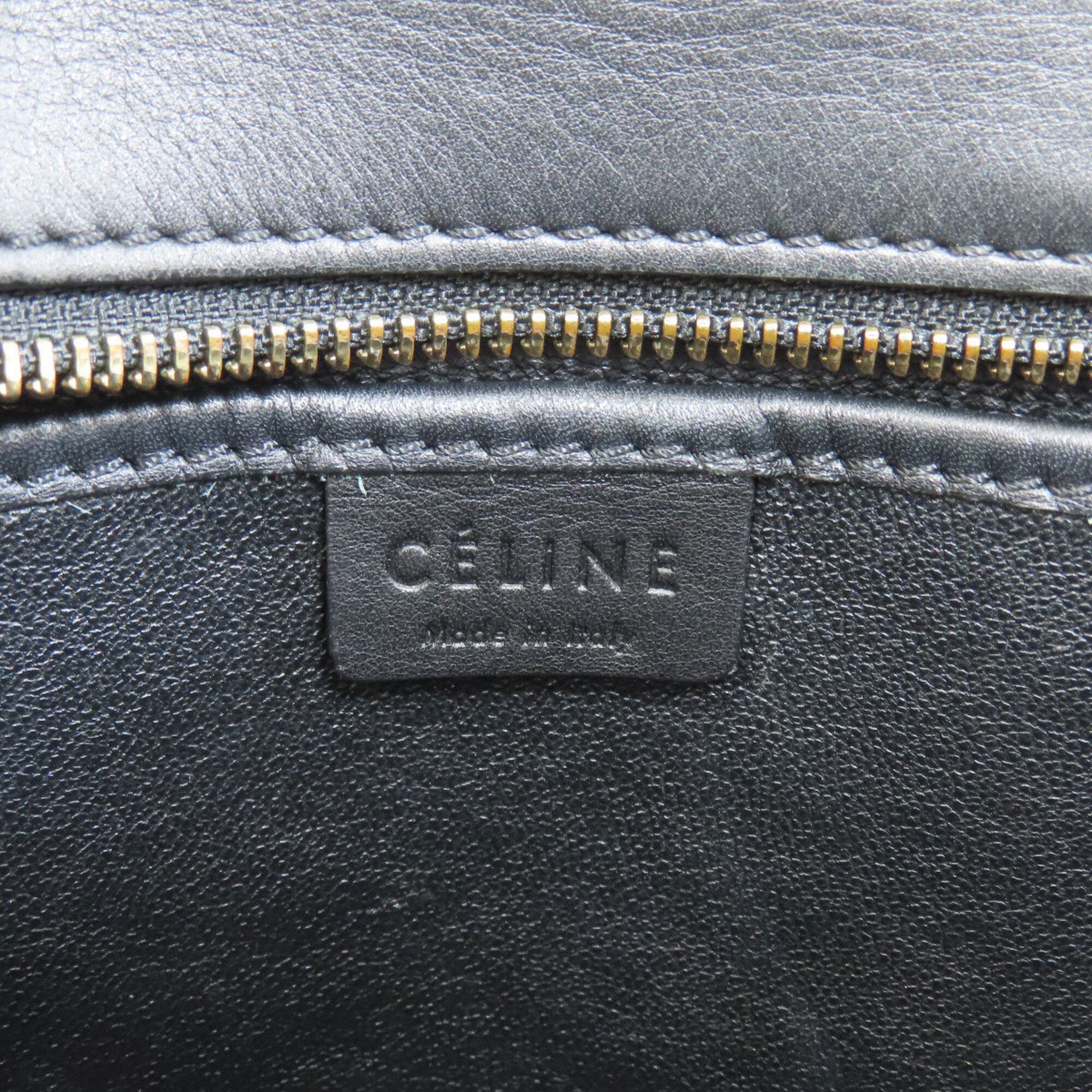 Celine Black Leather Handbag (Pre-Owned)