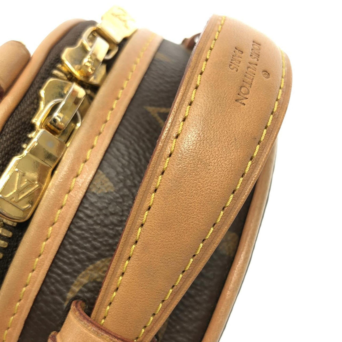 Louis Vuitton Marron Monogram Coated Canvas Shoulder Bag (Pre-Owned)