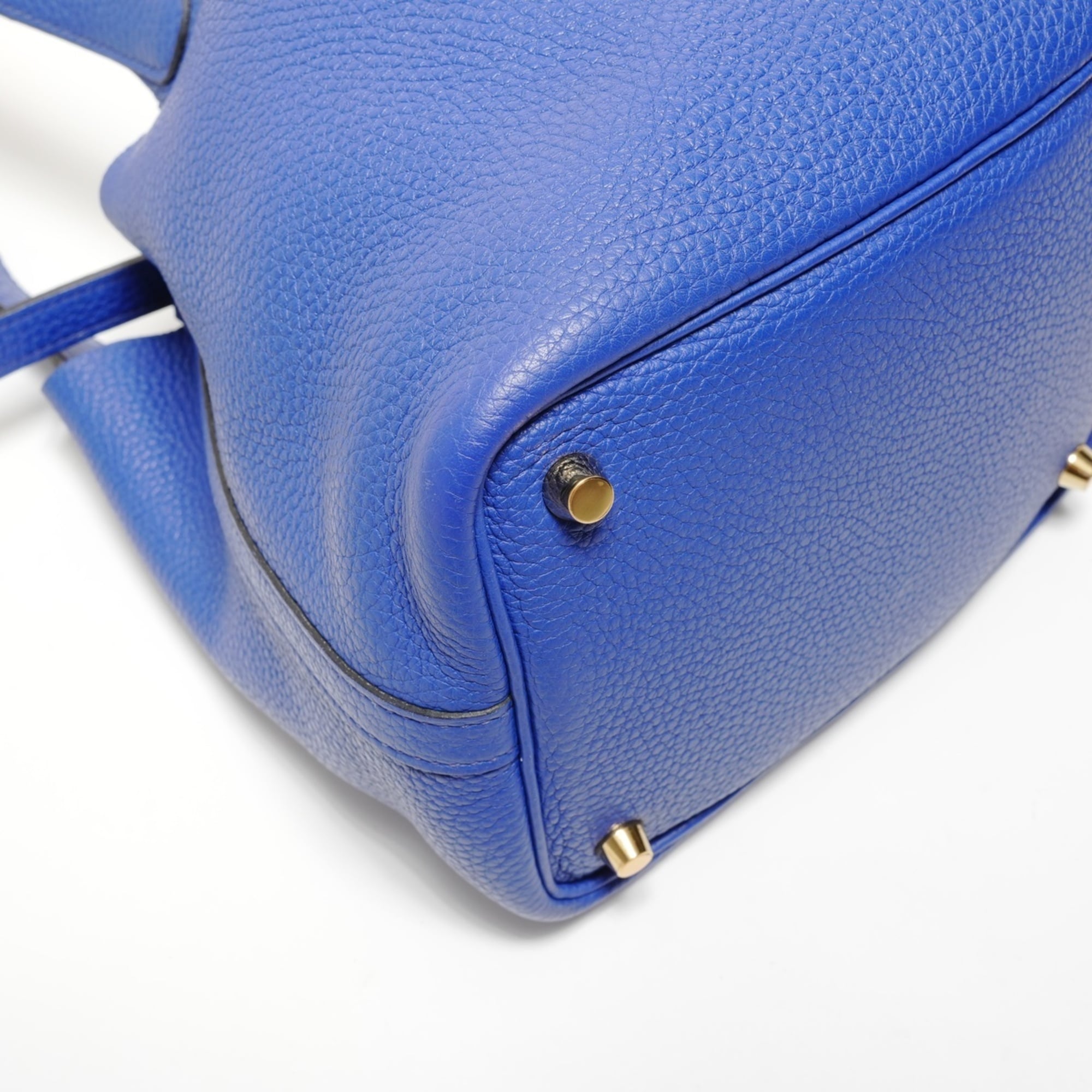 Hermes Picotin Blue Handbag (Pre-Owned)