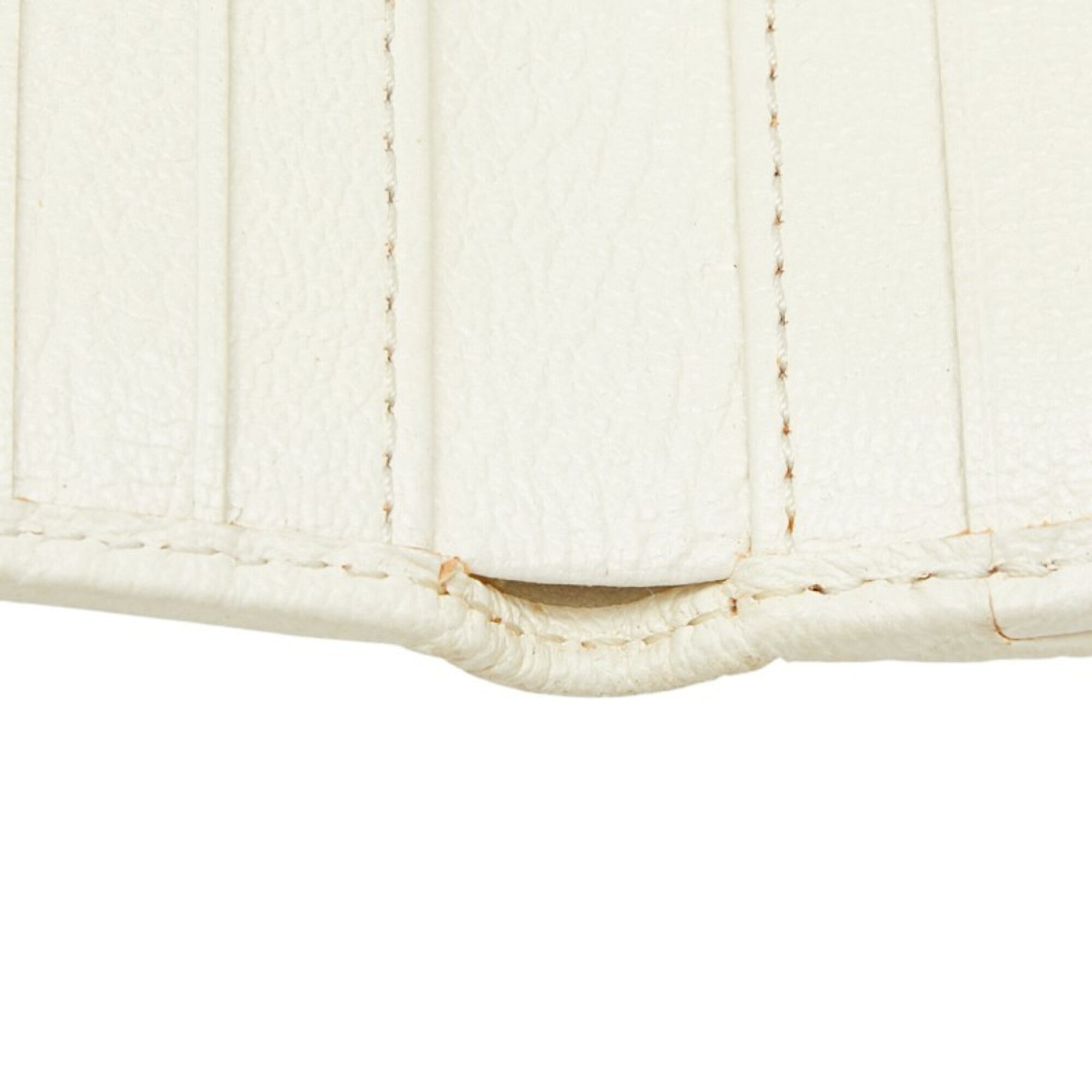 Celine Pink White Canvas Leather Wallet (Bi-Fold) (Pre-Owned)