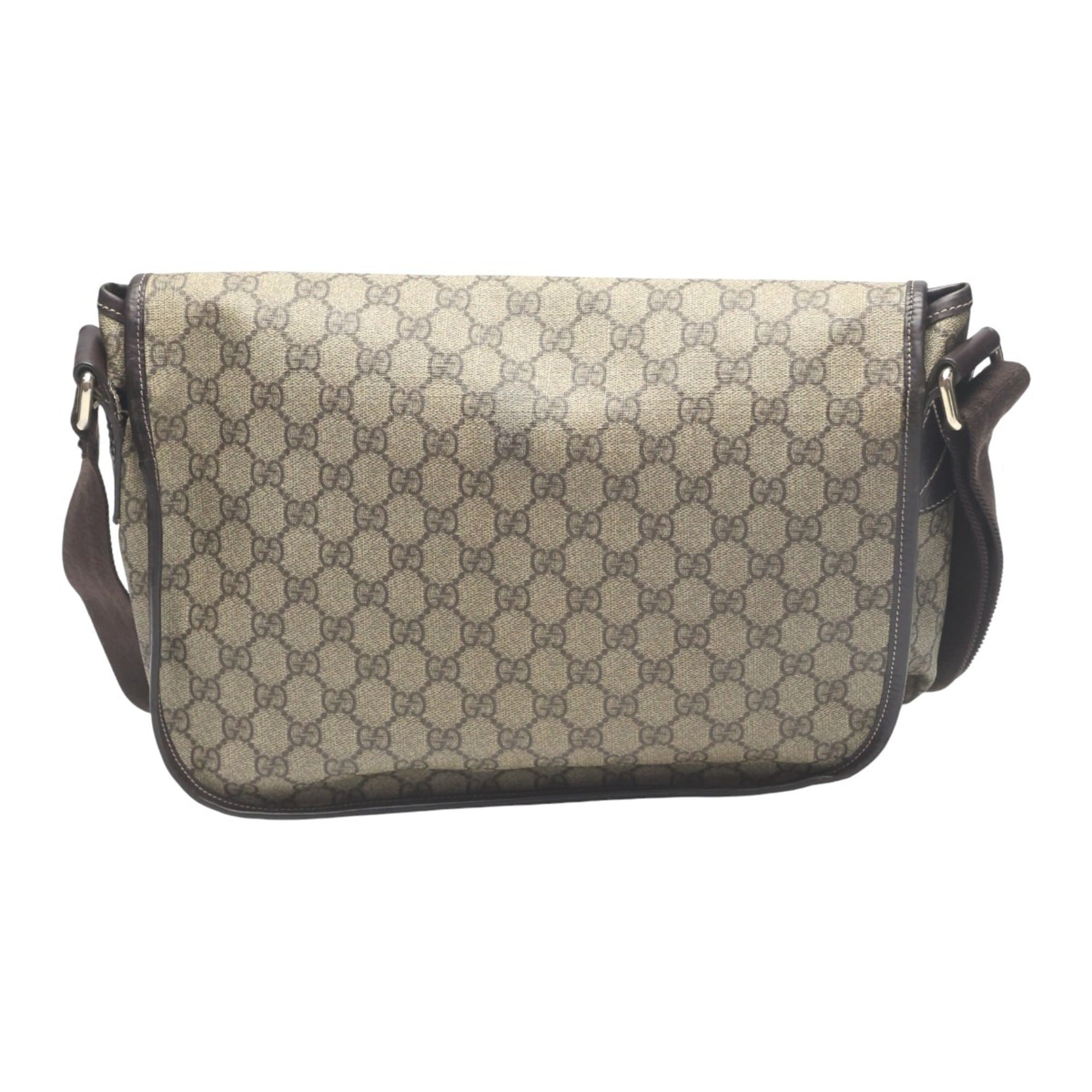 Gucci Brown Gg Plus Shoulder Bag (Pre-Owned)
